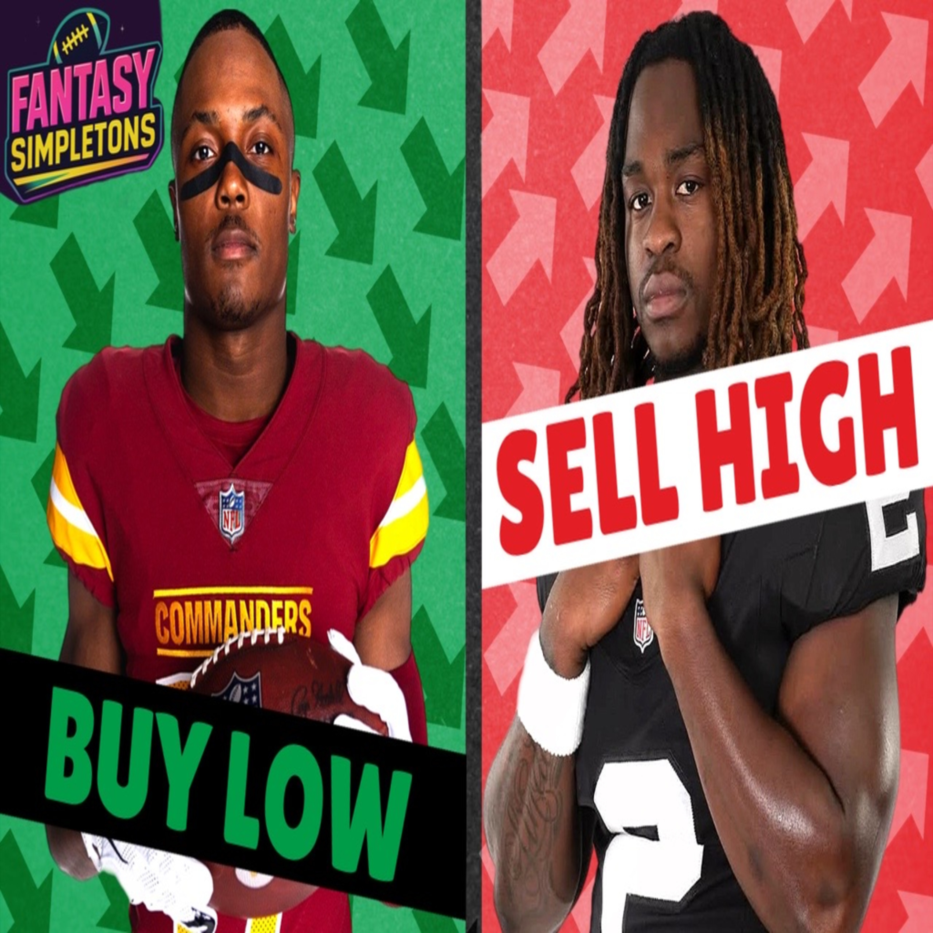 8 Buy Low / Sell High Fantasy Football Trade Targets (2025) episode artwork