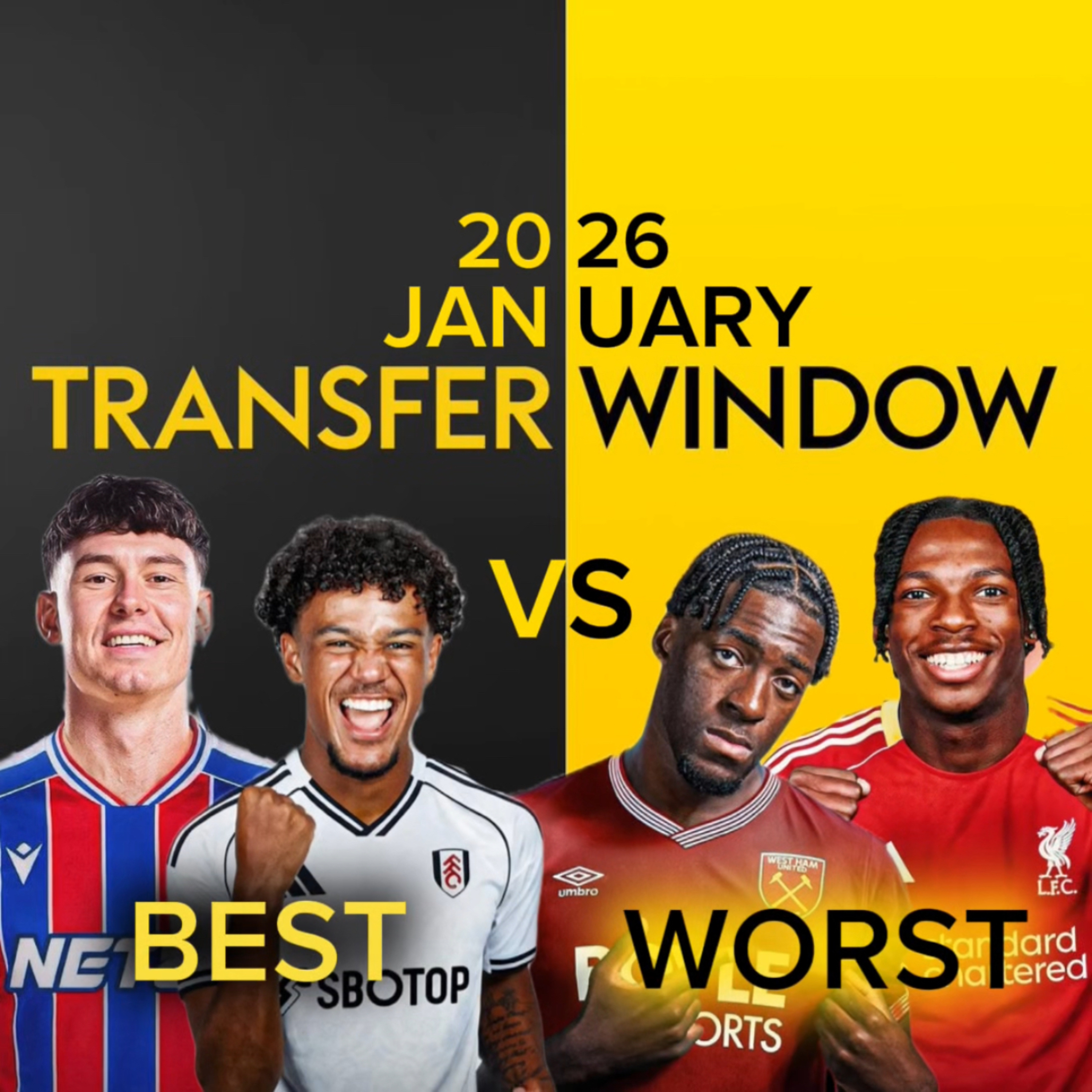 Best VS Worst | January Transfer Deadline Day  episode artwork