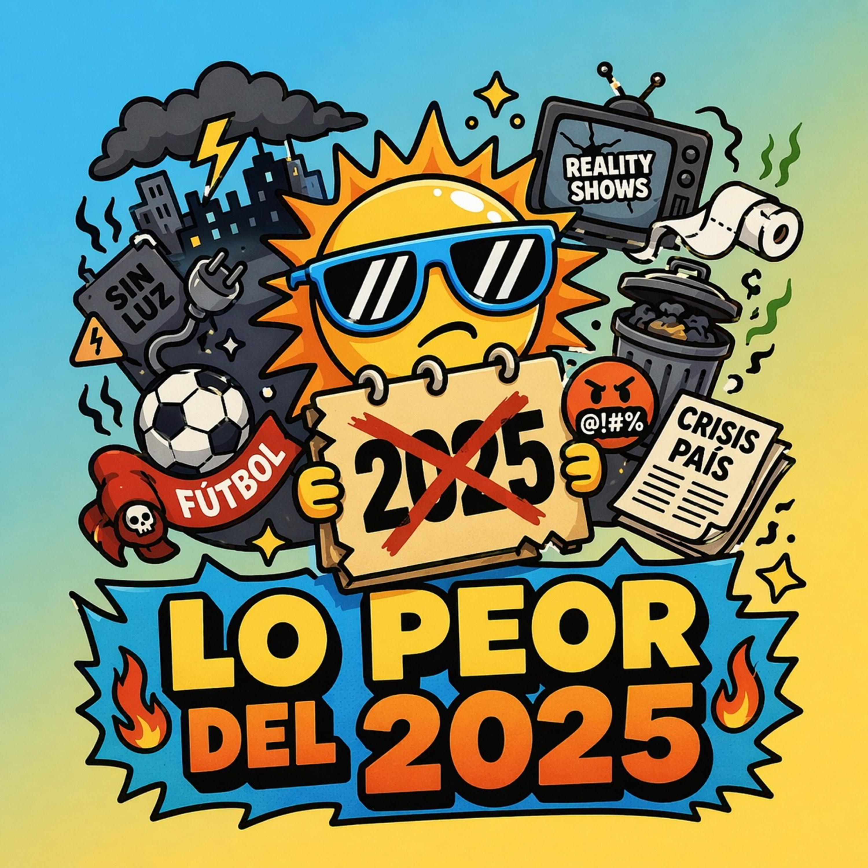 Ranking de lo peor del 2025: apagones, caos, decisiones inexplicables y opiniones peores episode artwork