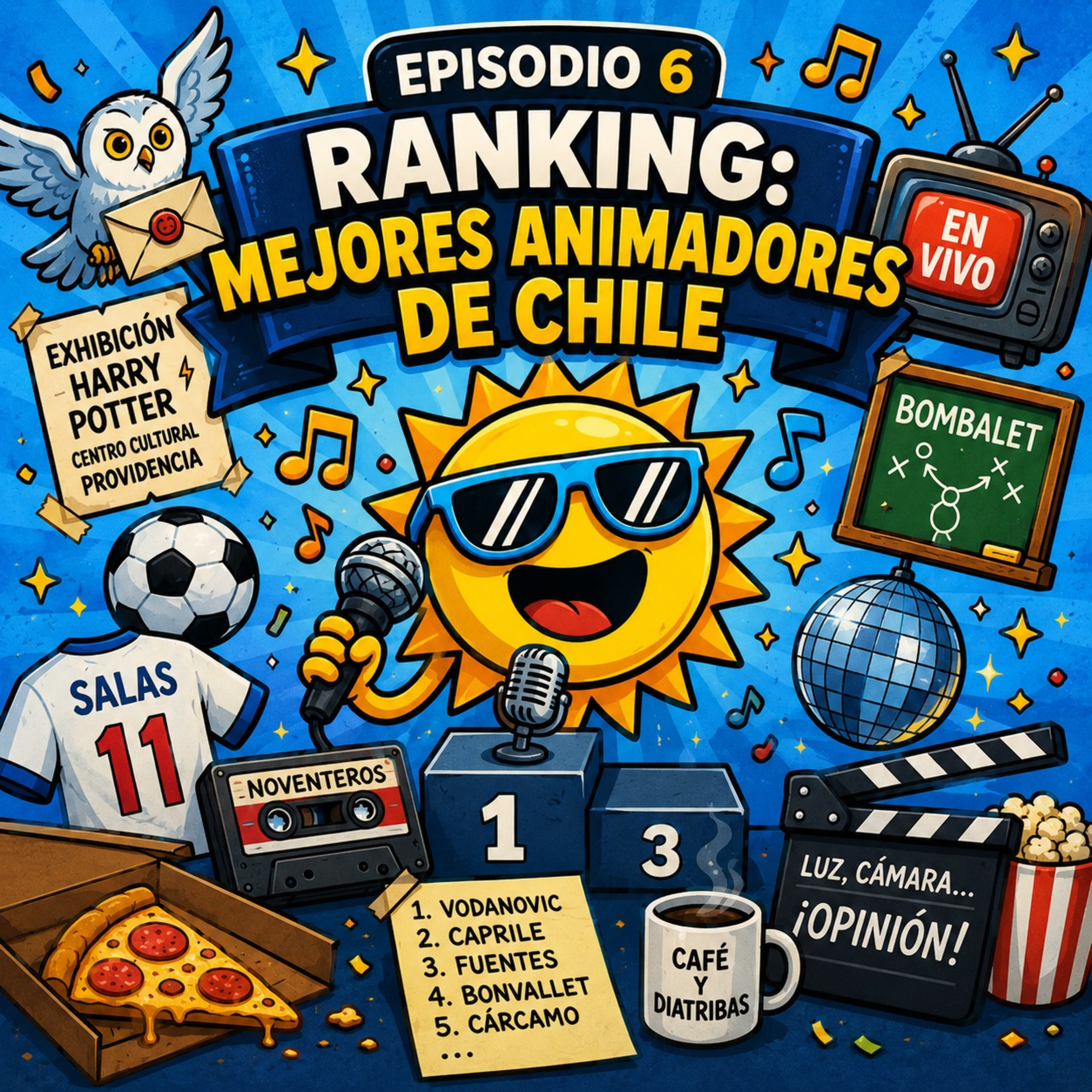 Los 10 MEJORES Animadores de Chile 🇨🇱 | Don Francisco, Vodanovic, Bonvallet y la Élite Mundial ☀️ episode artwork