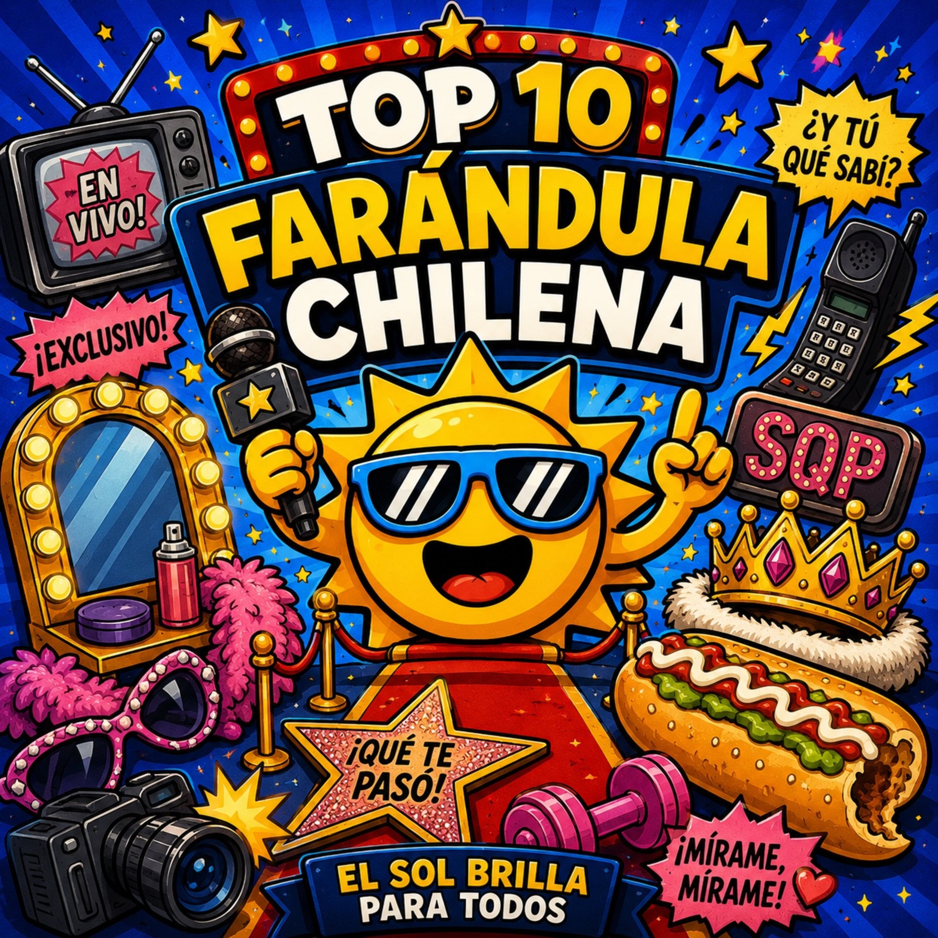 Los Mejores Personajes de la Farándula Chilena | Felipe Avello, Junior Playboy y Luli episode artwork
