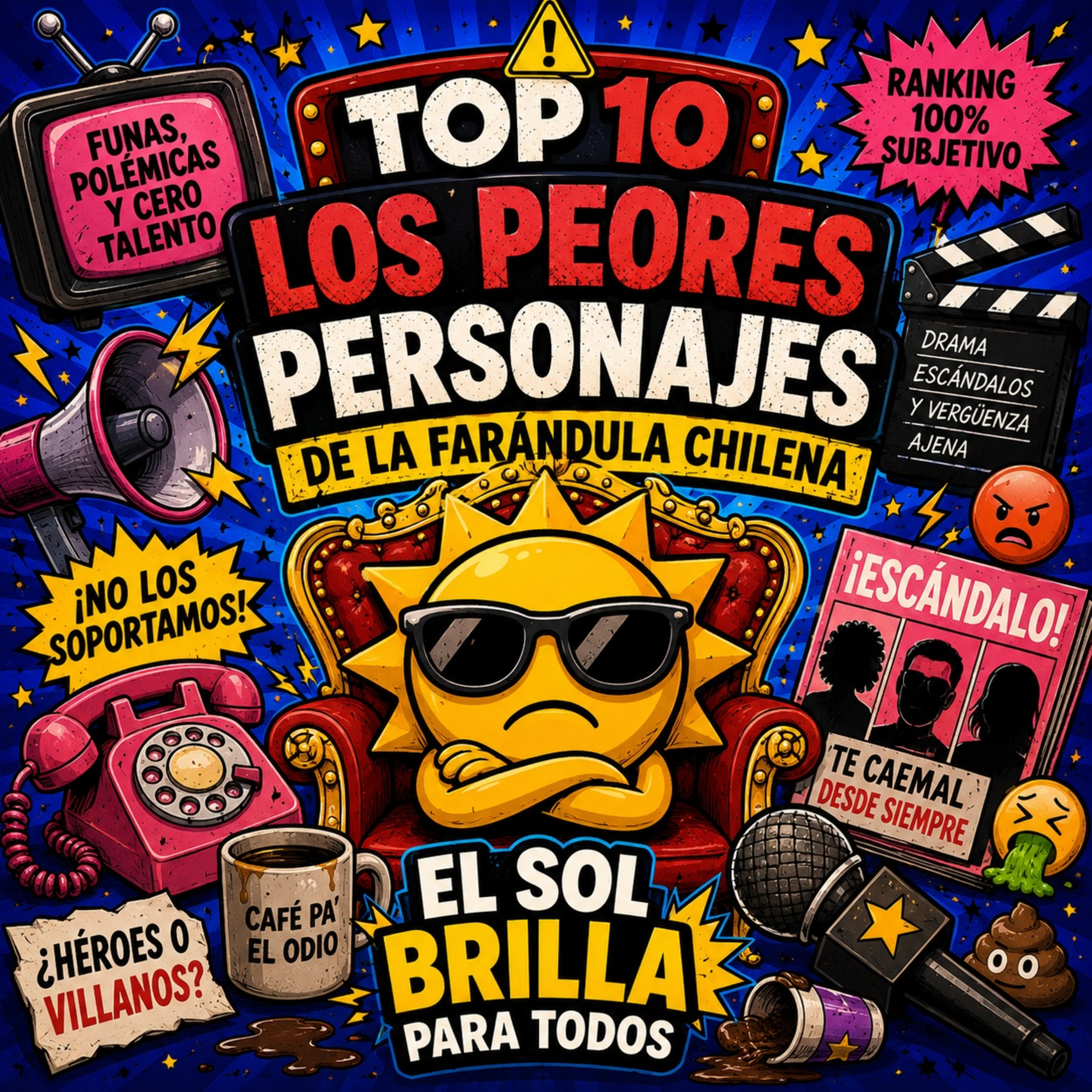 Los 10 Peores Personajes de la Farándula Chilena | Patricia Maldonado?, Karol Dance? Kaminski? episode artwork