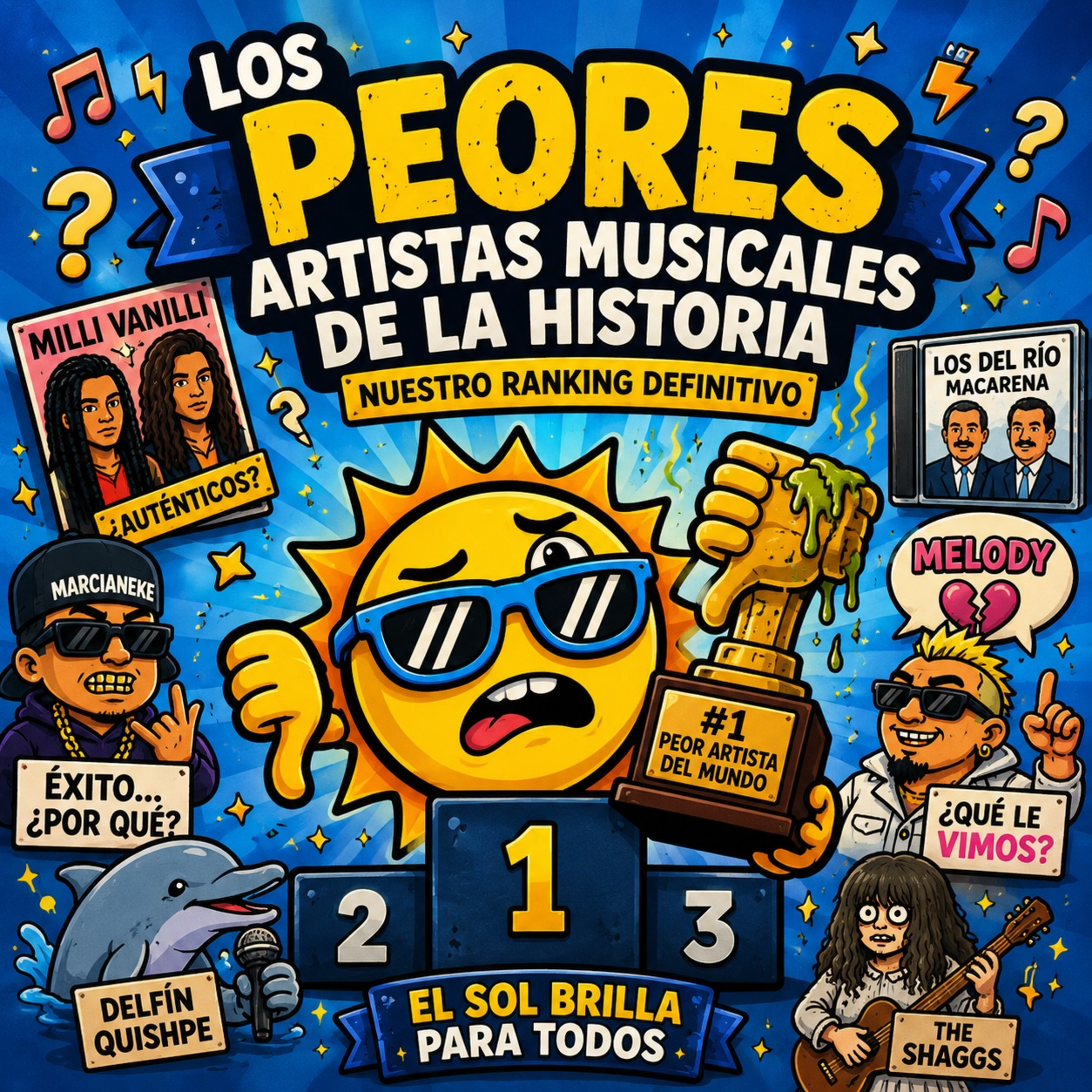 Los PEORES artistas musicales de la historia (este ranking va a enfurecer a muchos) 🤣 episode artwork