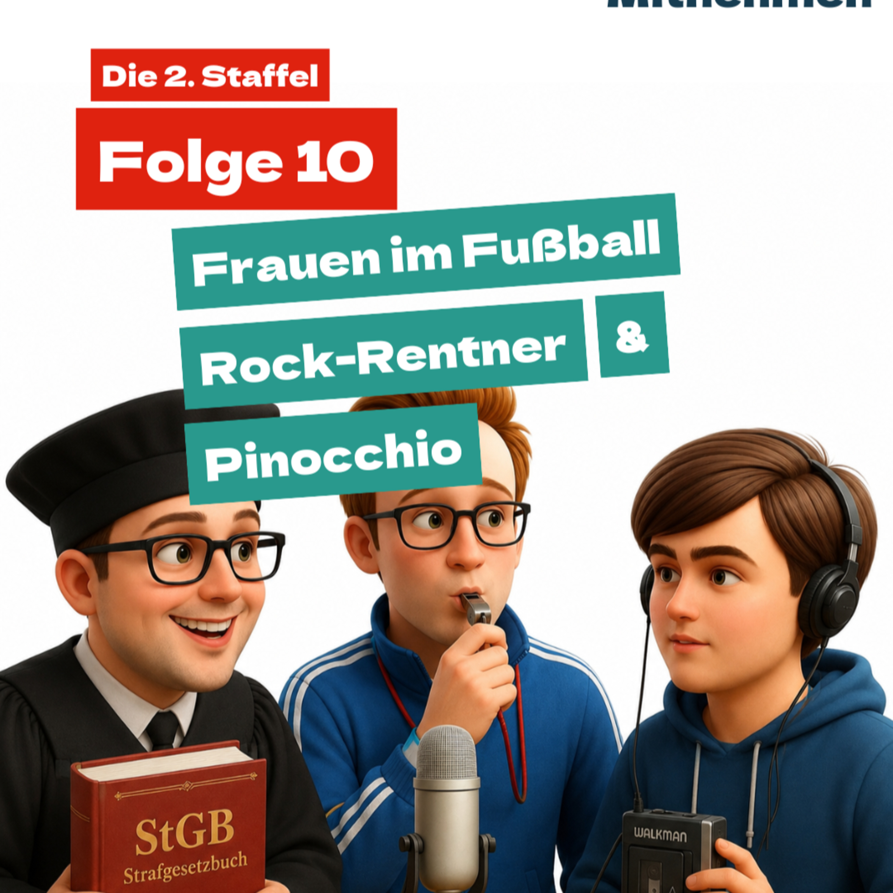 Folge 10 - Frauen im Fußball, Rock Rentner & Pinnochio episode artwork