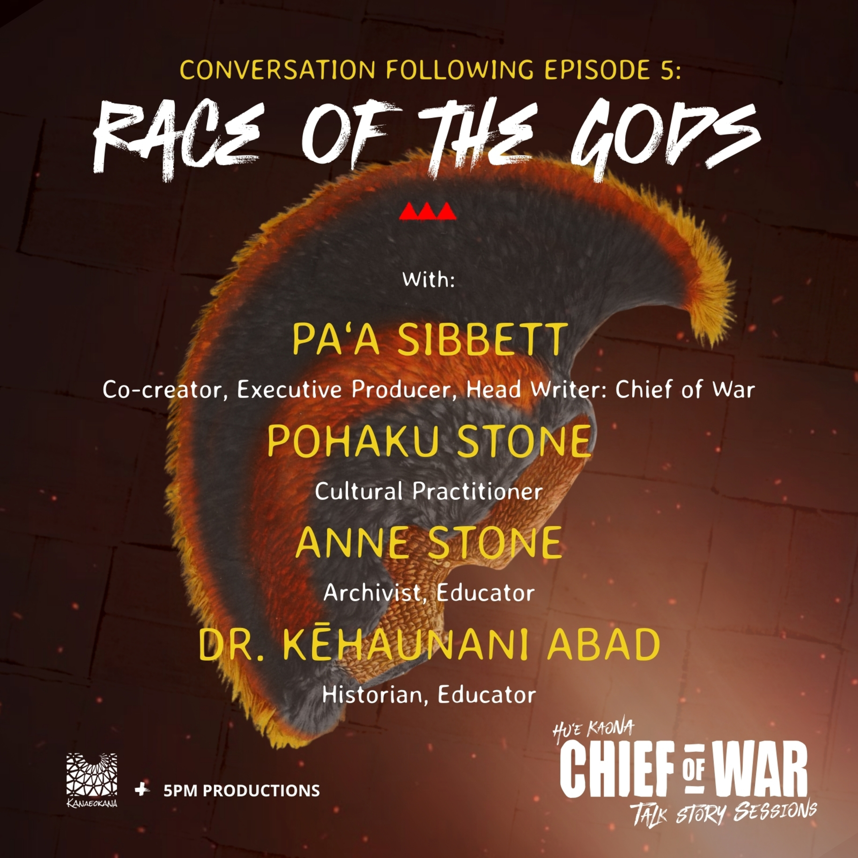 Hu‘e Kaona: Chief of War Talk Story Sessions