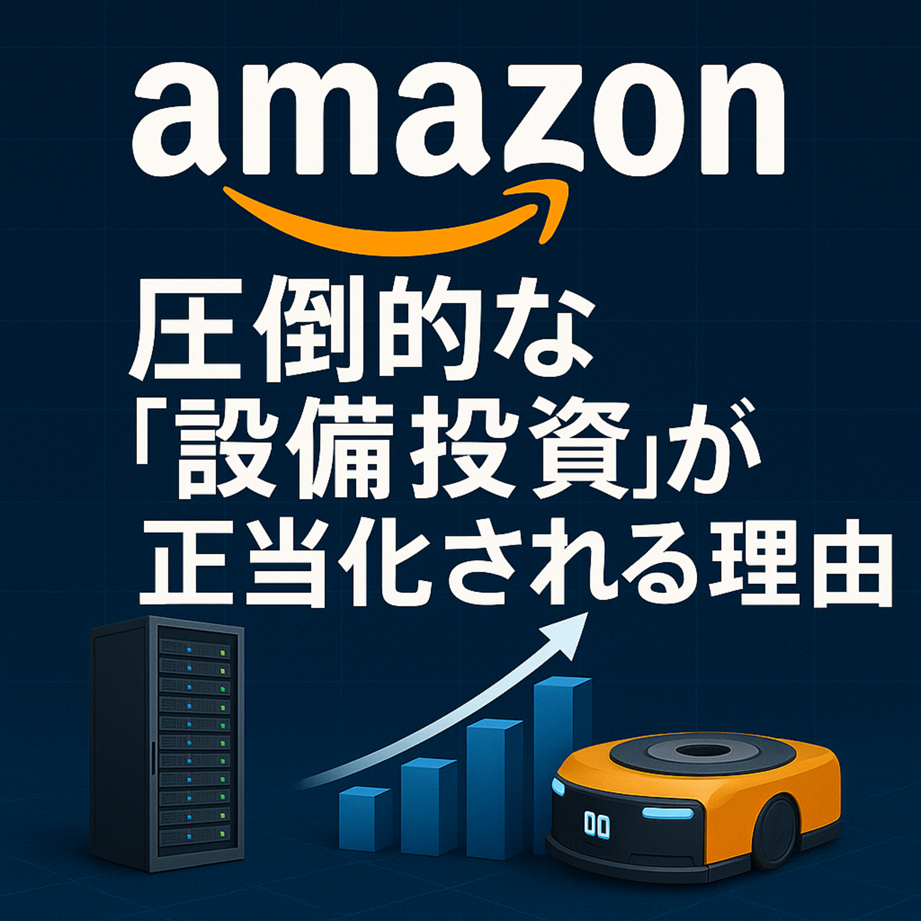 圧倒的な「設備投資」が正当化される理由：アマゾンはなぜ今、買い場に見えるのか