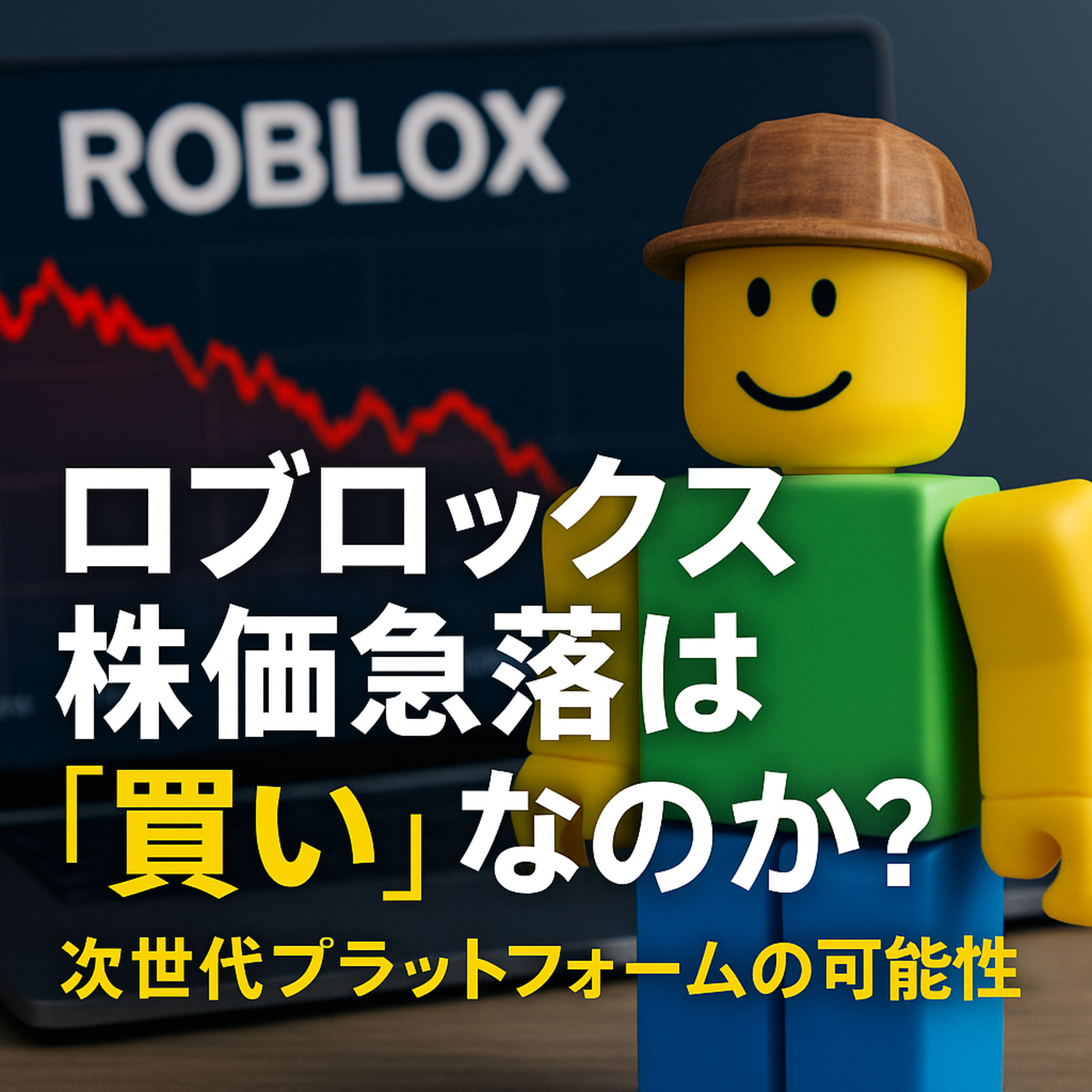 ロブロックスの株価急落は「買い」なのか？バロンズ記事から読み解く次世代プラットフォームの可能性
