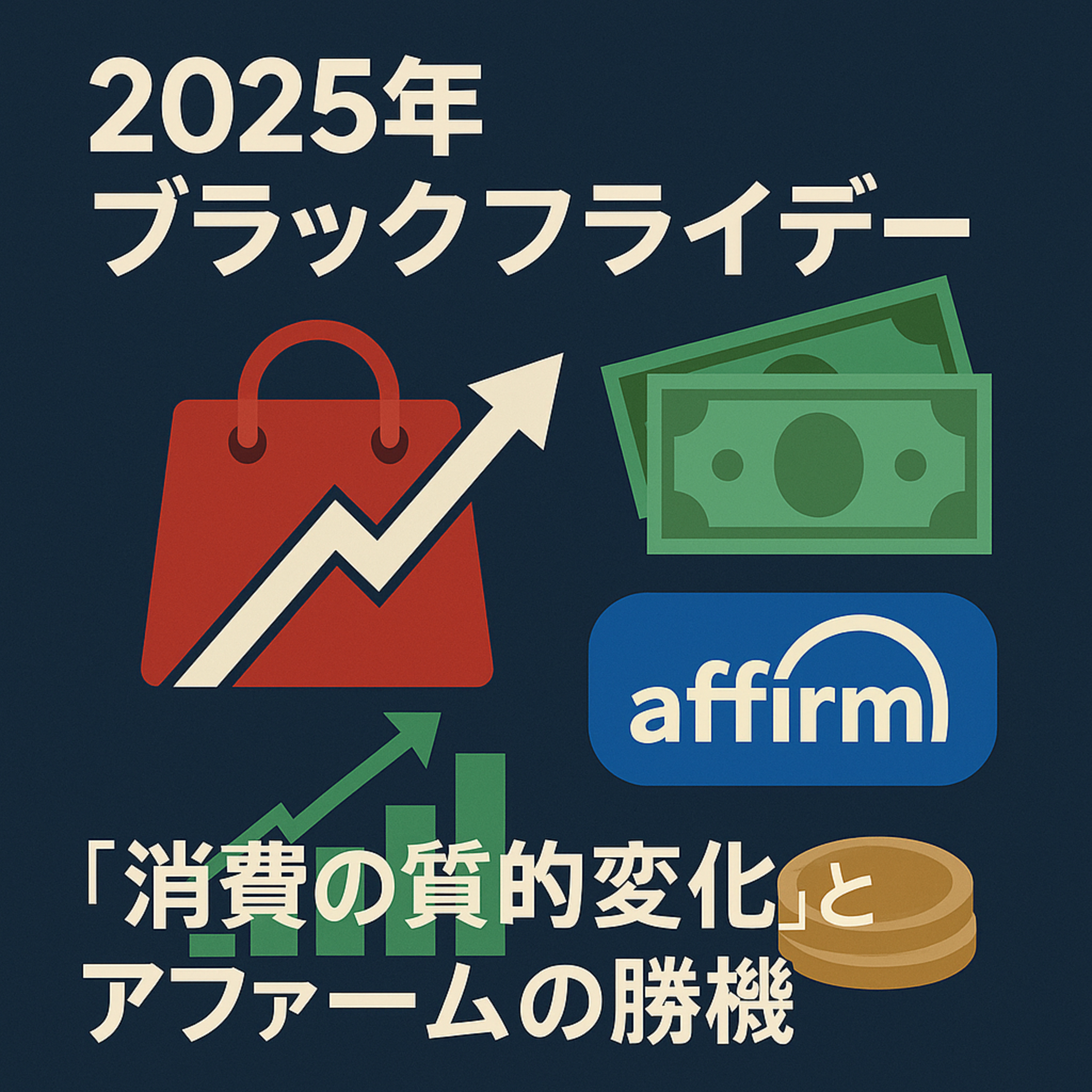 2025年ブラックフライデーが示した「消費の質的変化」とアファームの勝機