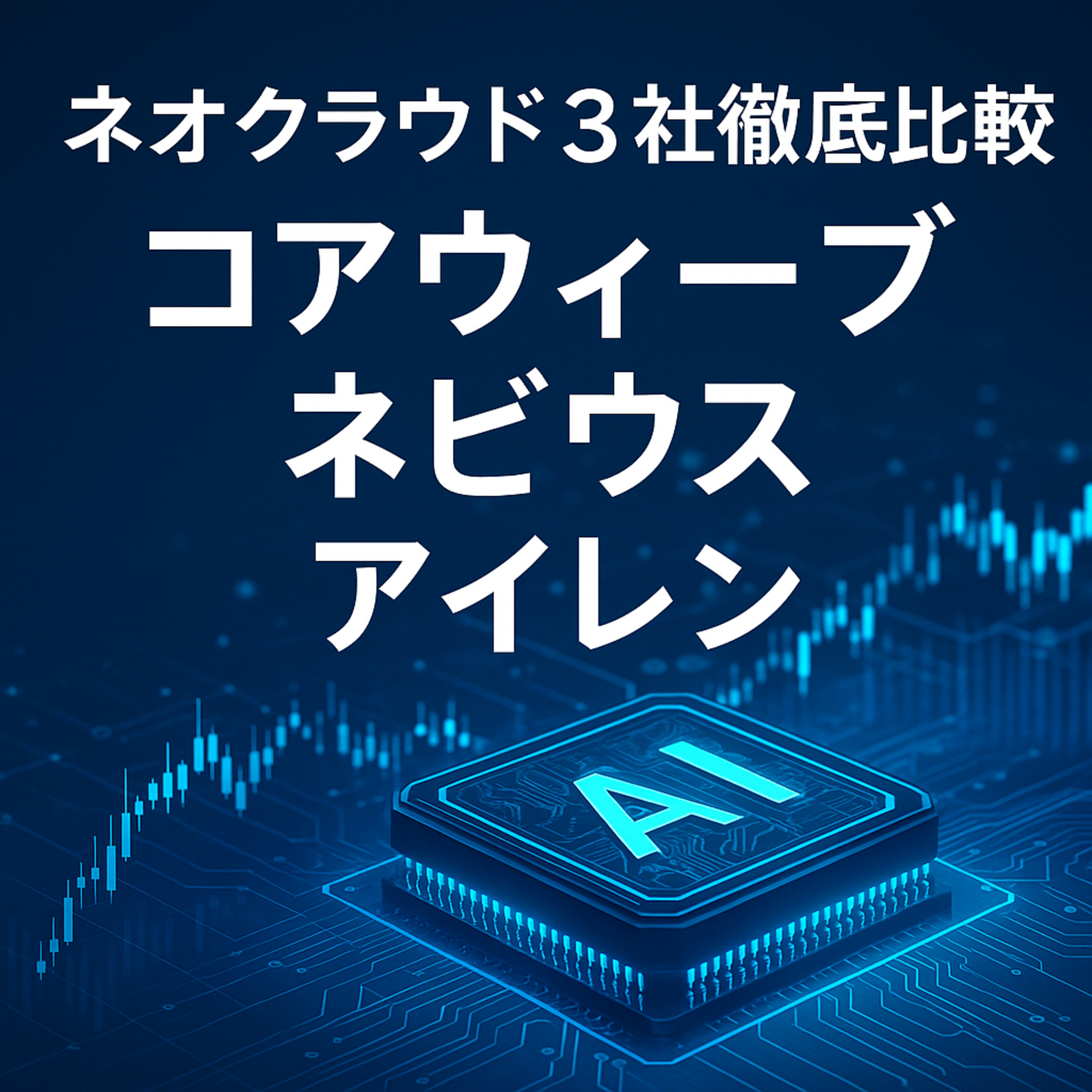 AIブームの裏方「ネオクラウド」3社を徹底比較：コアウィーブ、ネビウス、アイレンの勝機とリスク