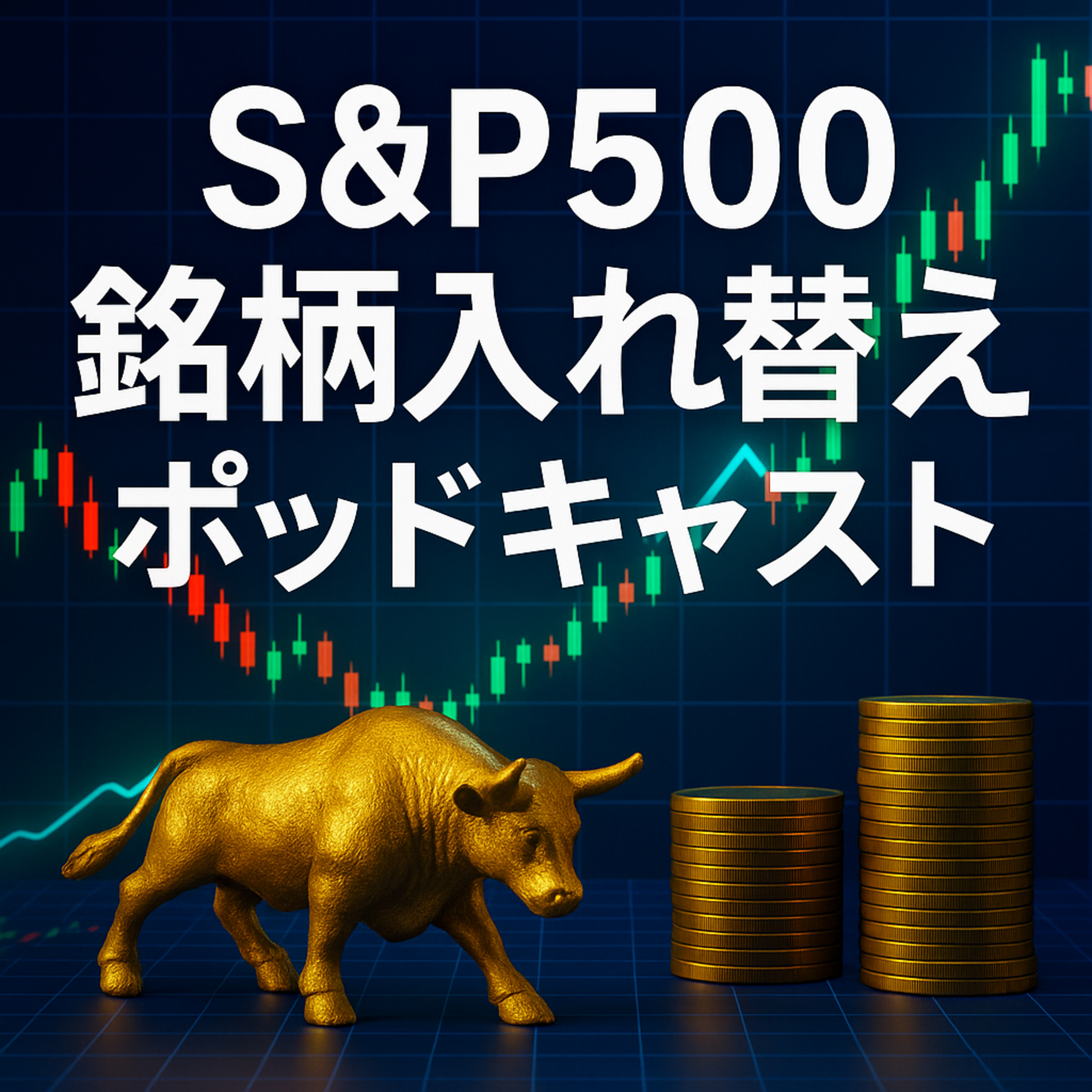 S&P500銘柄入れ替え発表！勝者と敗者から読み解く次なるトレンド