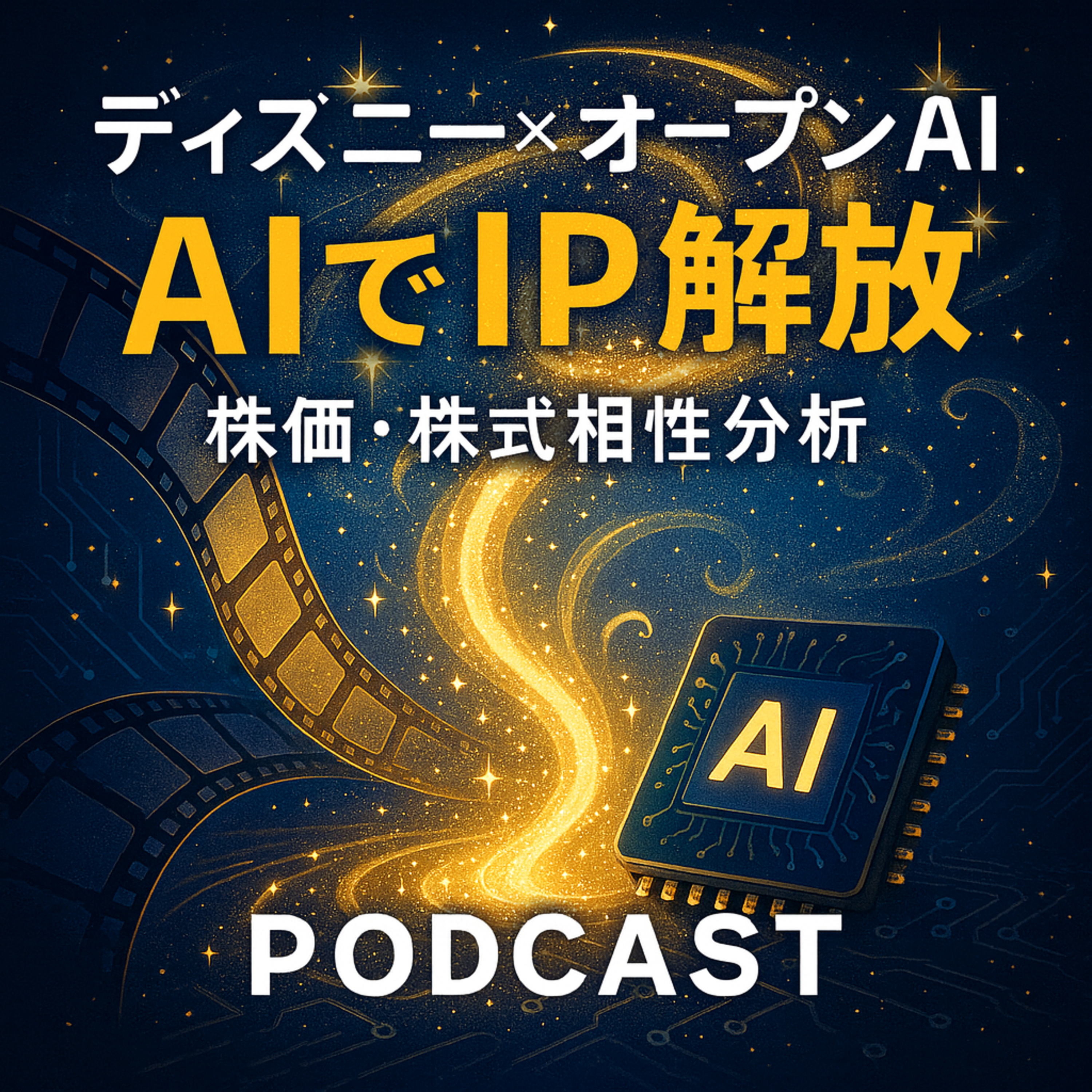 ミッキーがAIで使い放題？ディズニー×オープンAI「歴史的提携」の全貌と株価への影響