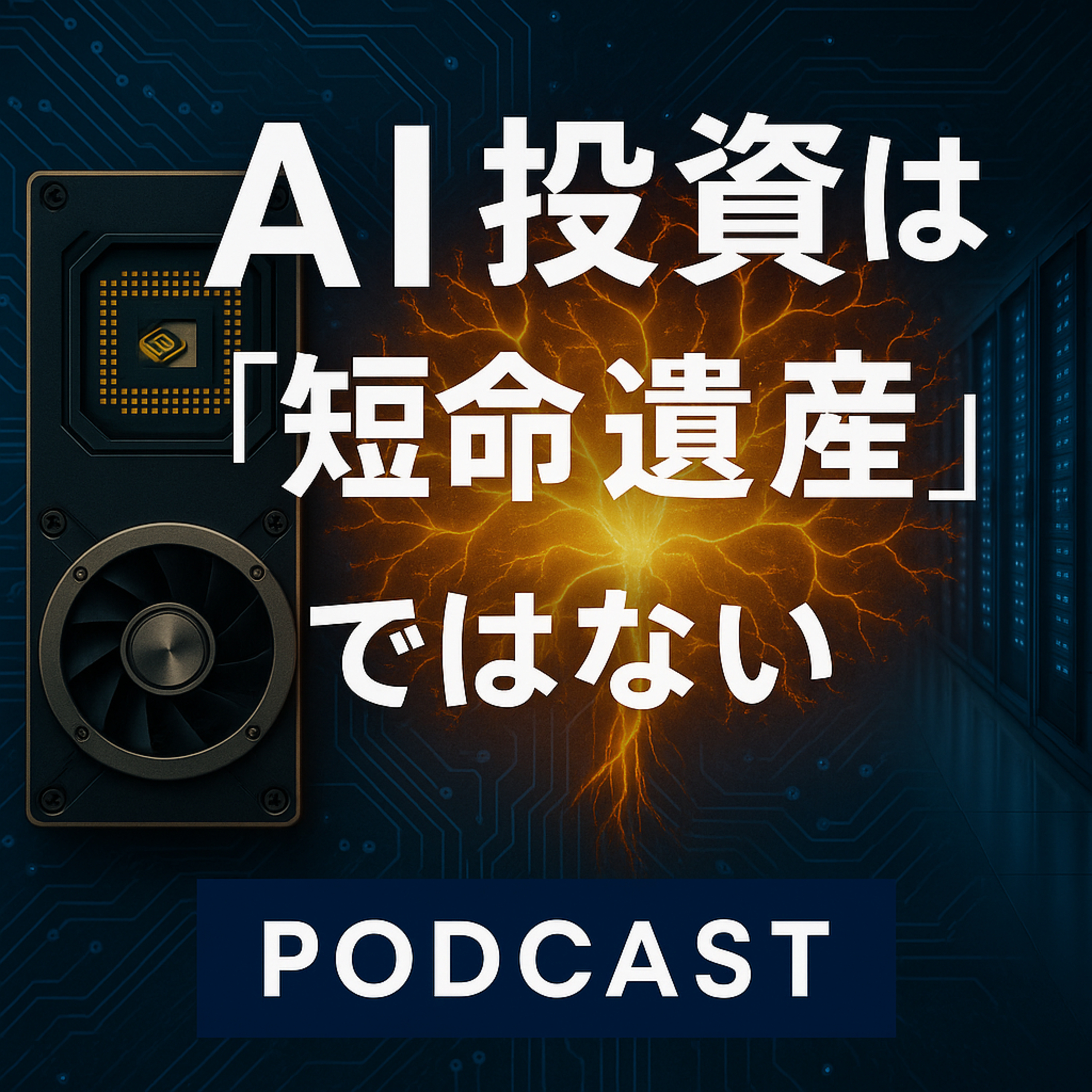 【反論】AI投資は「短命な遺産」ではない：GPUの多段階活用とインフラの真価