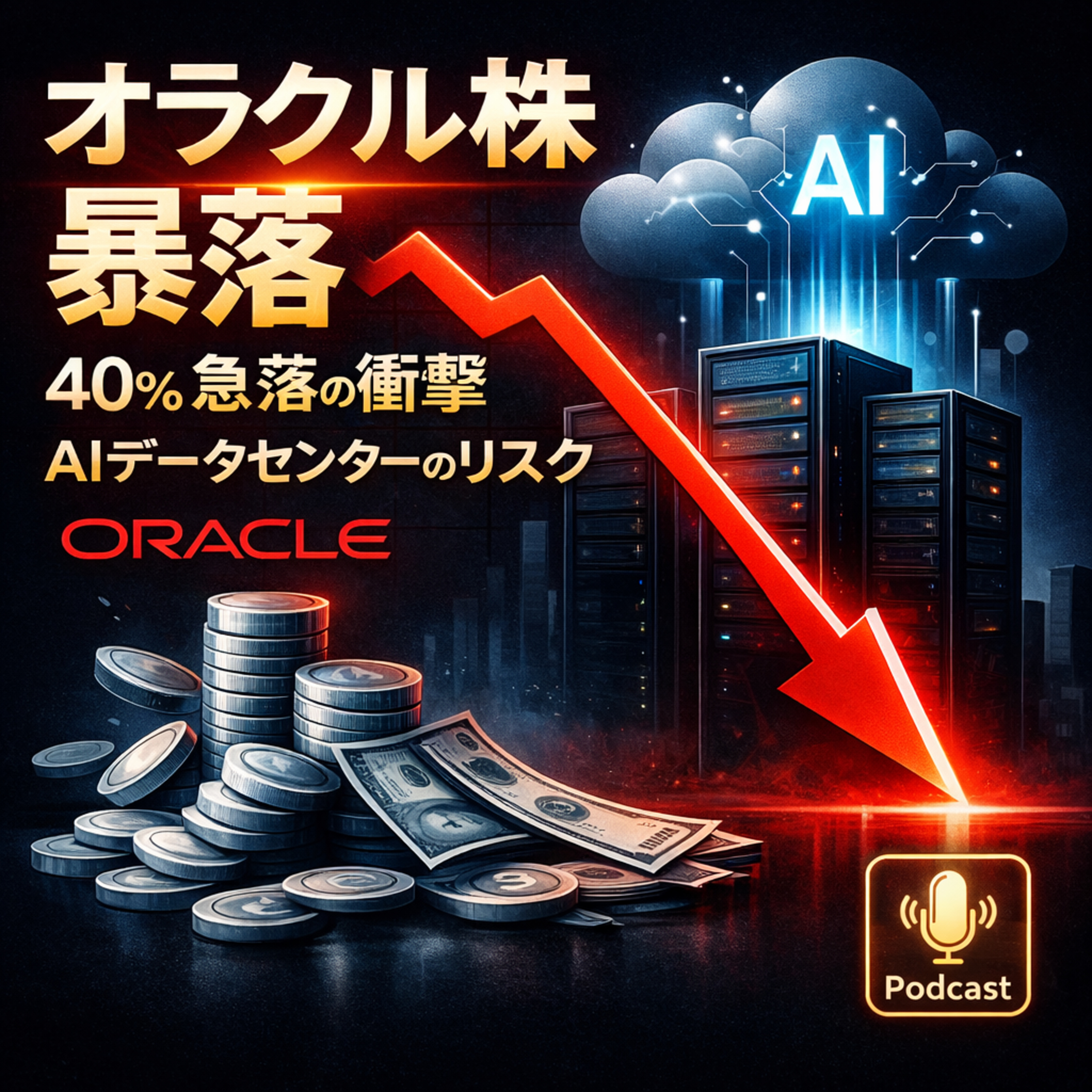 オラクル株が止まらない…高値から40%暴落の裏で起きている「異常事態」とは？