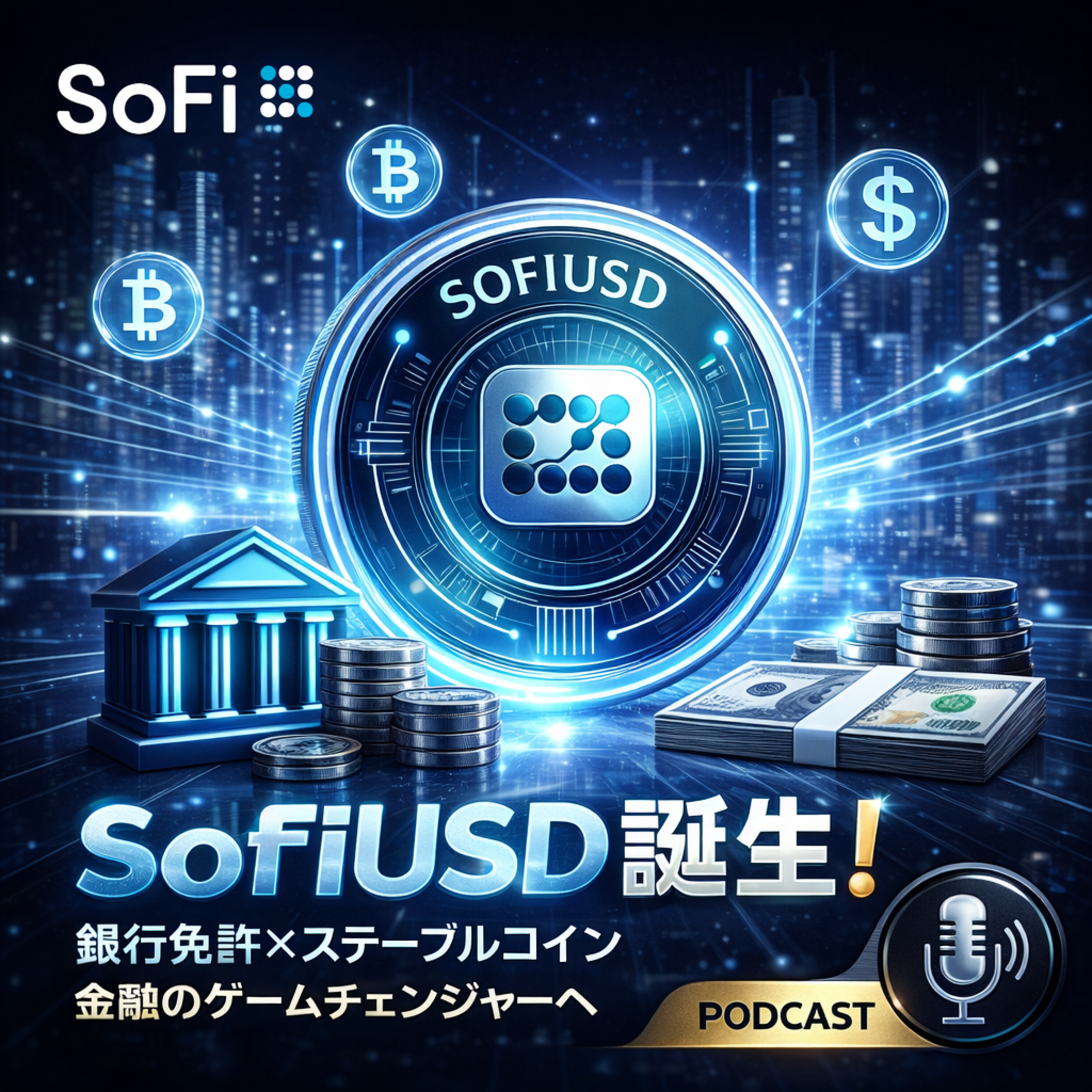 【SOFI】SoFiUSD誕生！銀行免許×ステーブルコインで金融のゲームチェンジャーへ