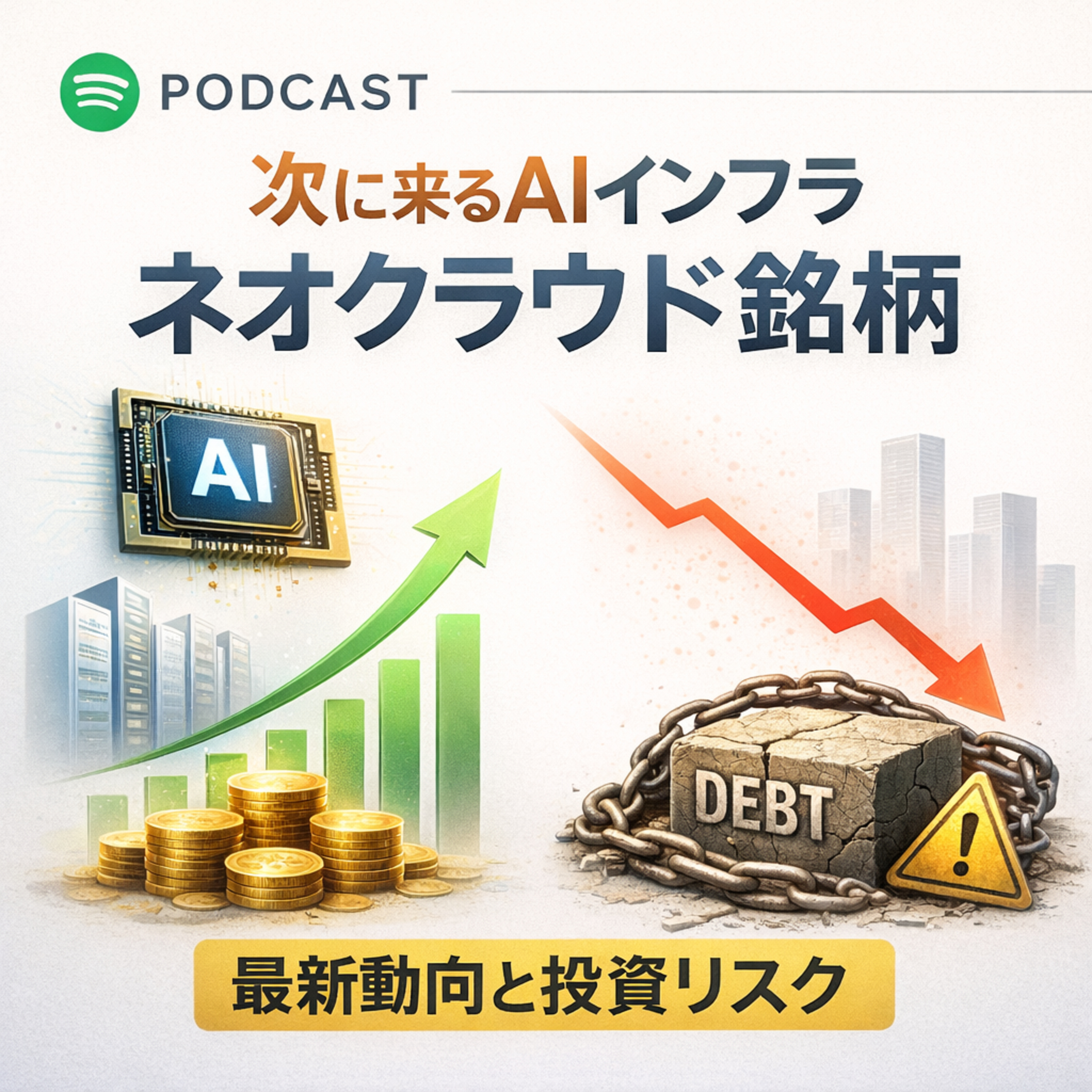 エヌビディアの次に来る？AIインフラの旗手「ネオクラウド」銘柄の光と影