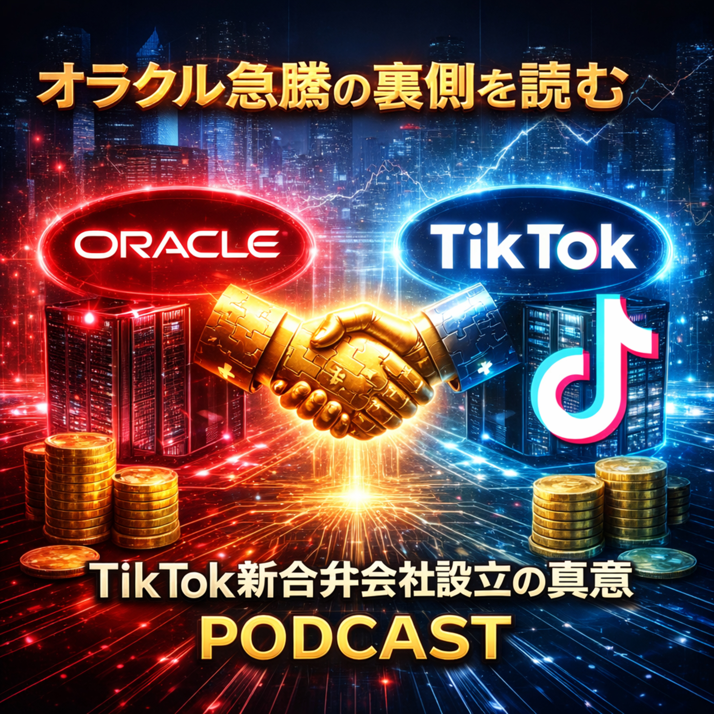 オラクル急騰の裏側を読む―TikTok新合弁会社設立が意味する「真の勝者」とは