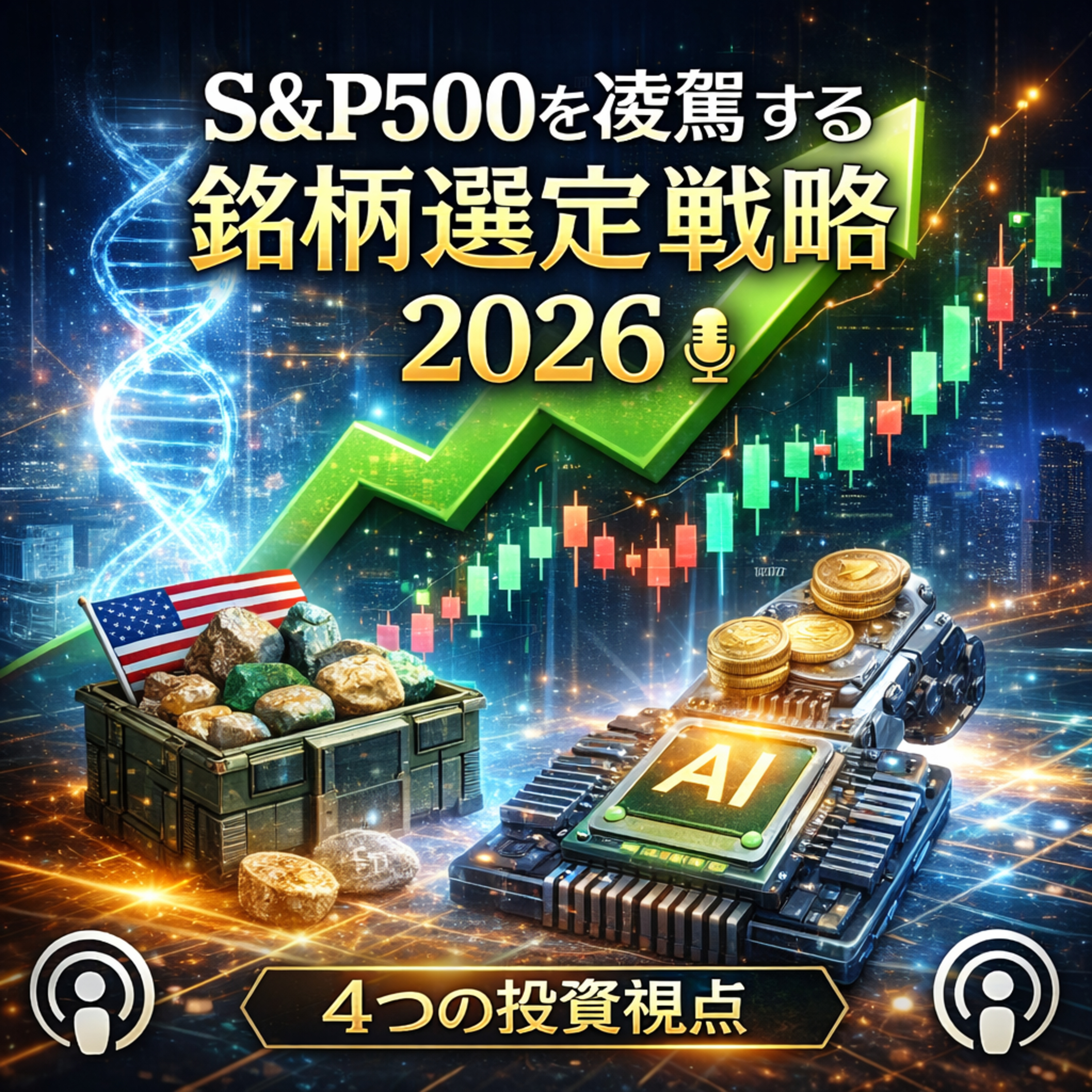 S&P500を凌駕するための4つの視点：2026年を見据えた銘柄選定戦略