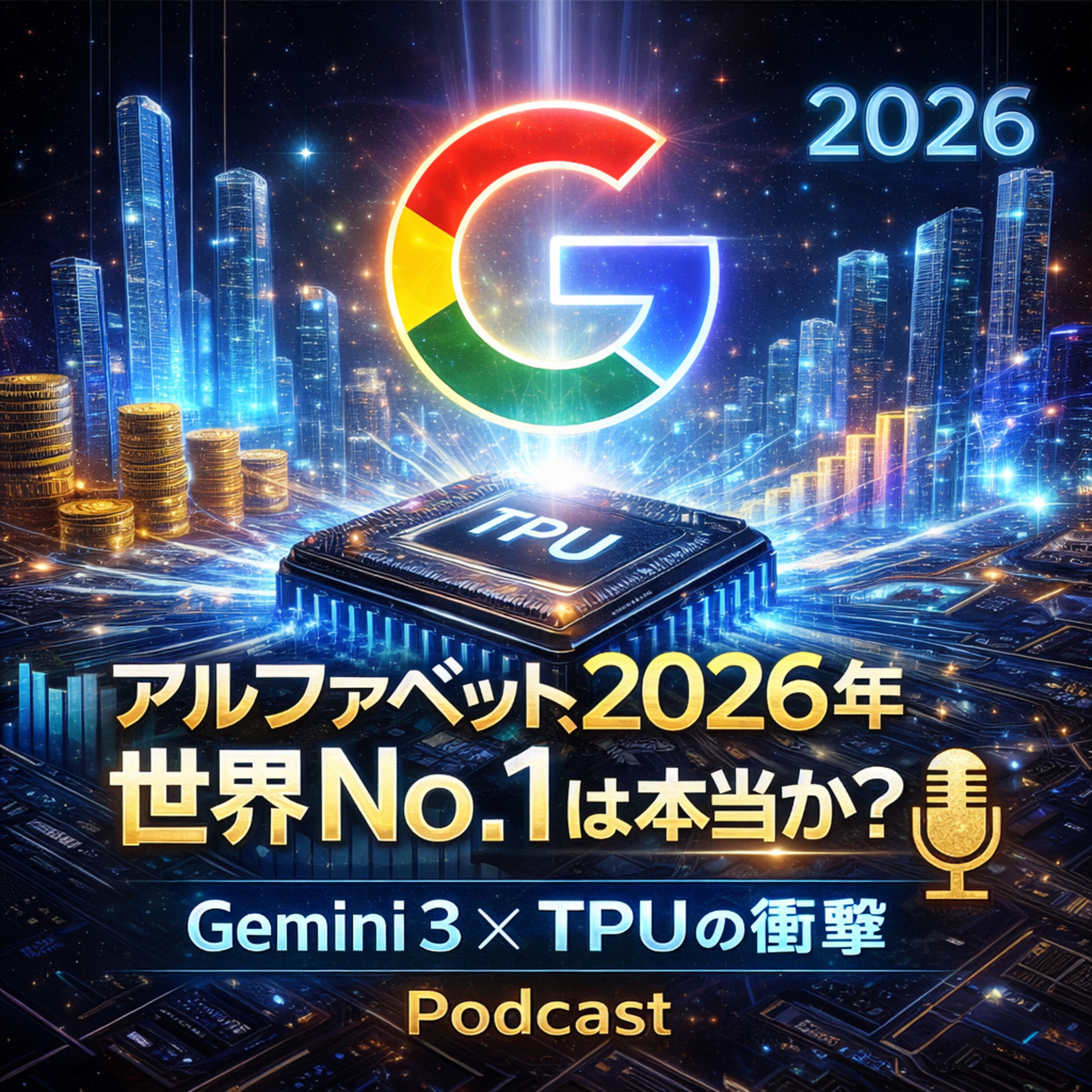 アルファベットは2026年に「世界No.1」の座を奪還できるか？――Gemini 3とTPUが示す垂直統合の強み