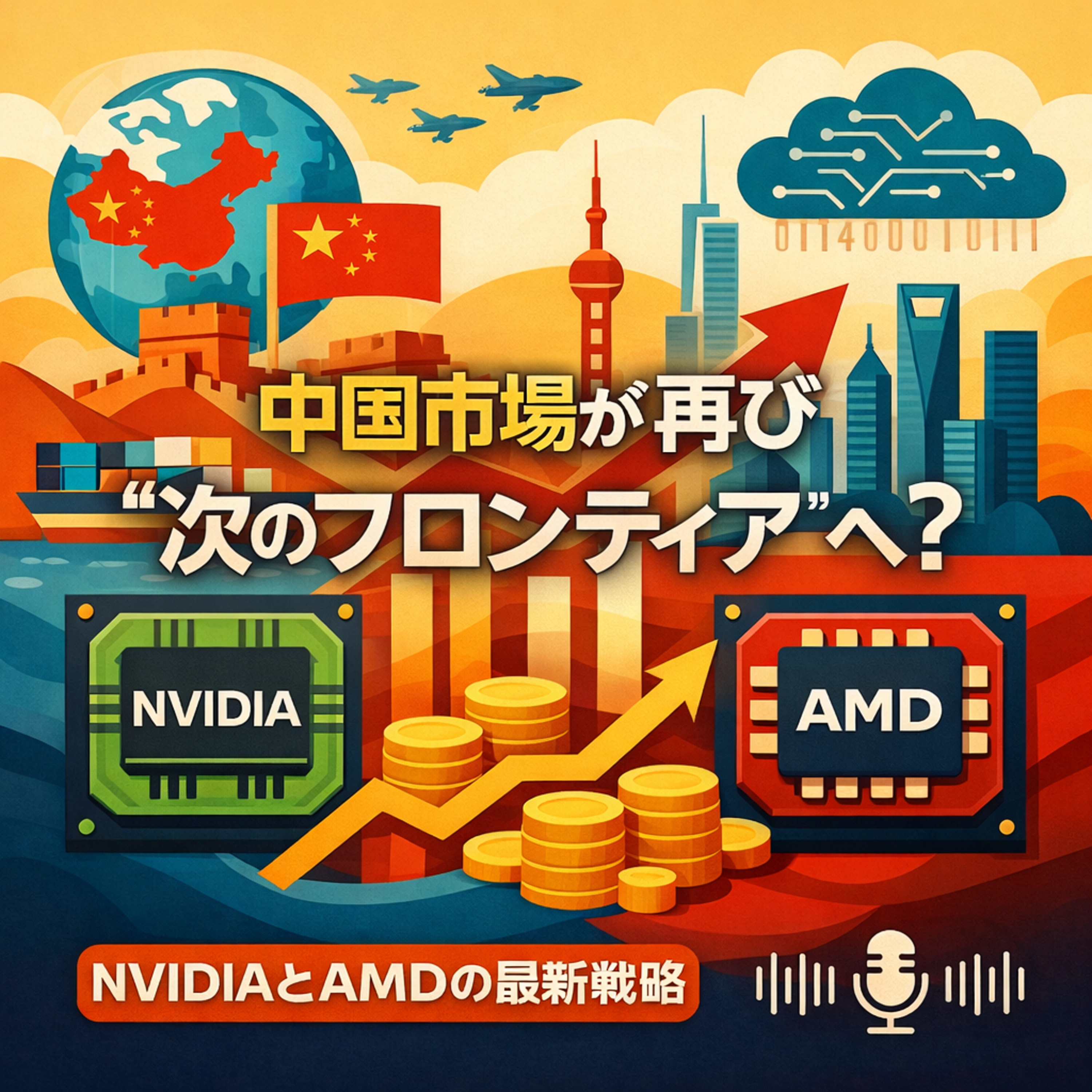 中国市場が再び「次のフロンティア」へ？エヌビディアとAMDに見る新たな収益機会と戦略