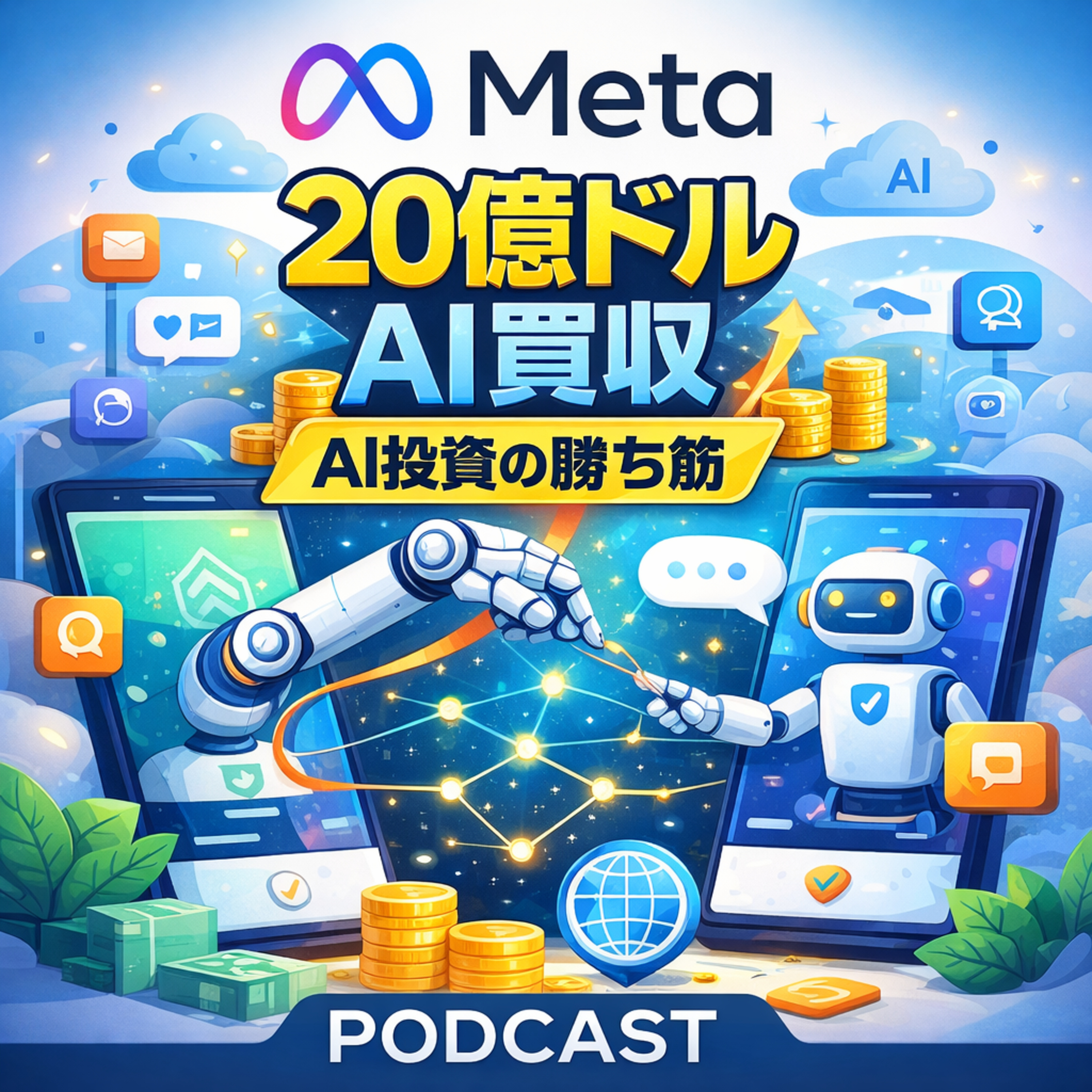 史上最速で収益化？メタが20億ドルを投じたマヌス買収が示すAI投資の「勝ち筋」