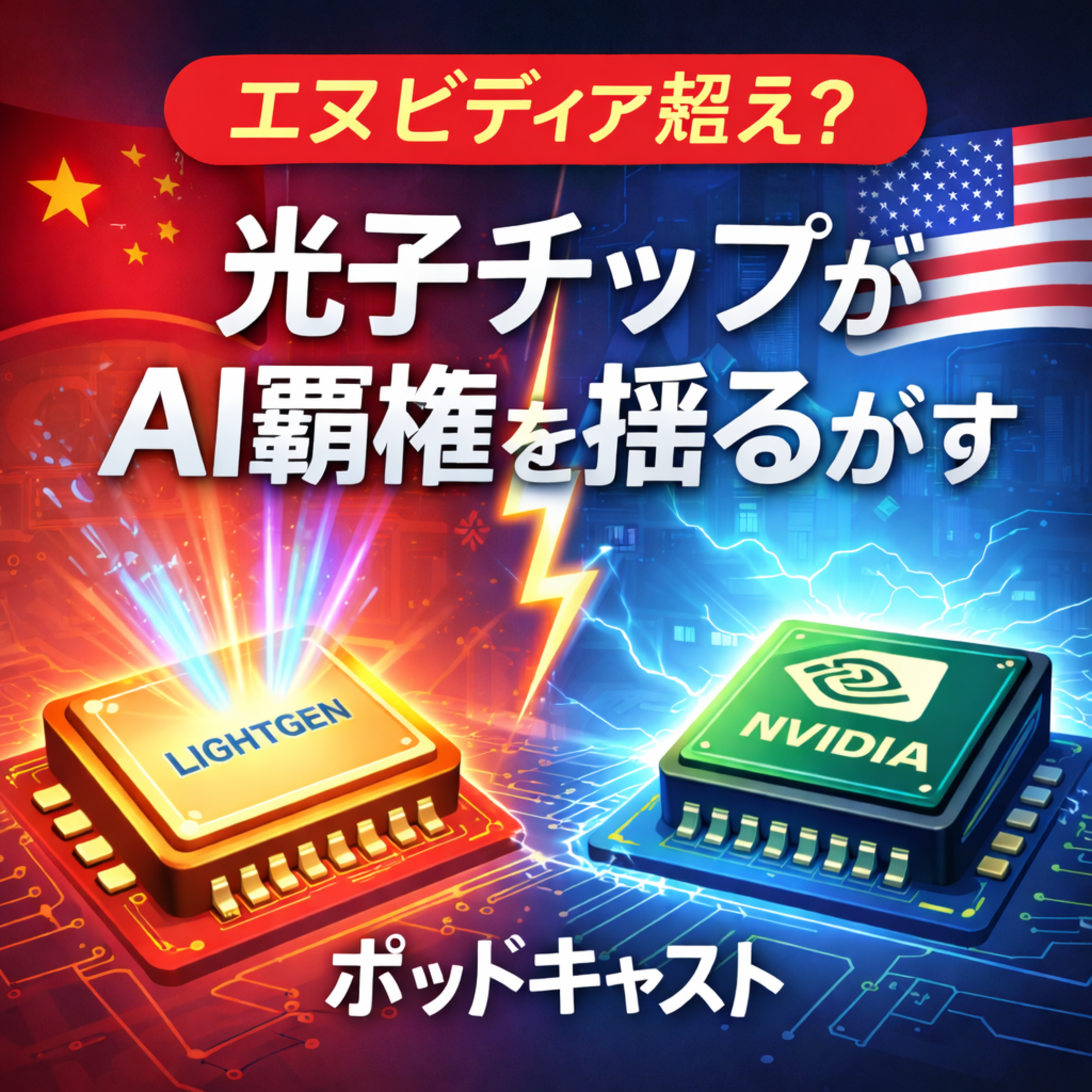 エヌビディア・ブラックウェル超えの性能！？中国が放つ光子チップが揺るがすAI覇権の行方