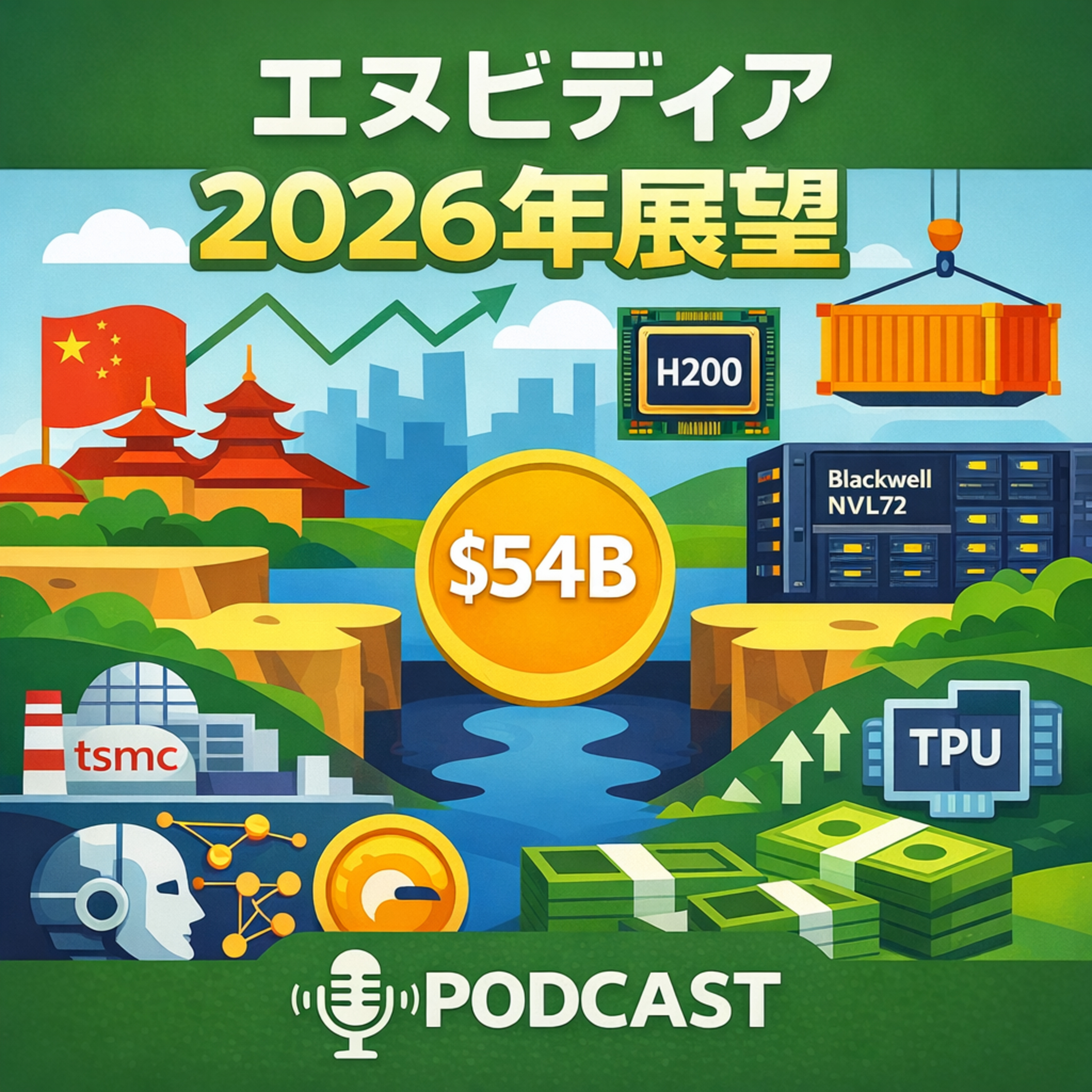2026年新春展望：エヌビディア復活のシナリオと「空白の540億ドル」