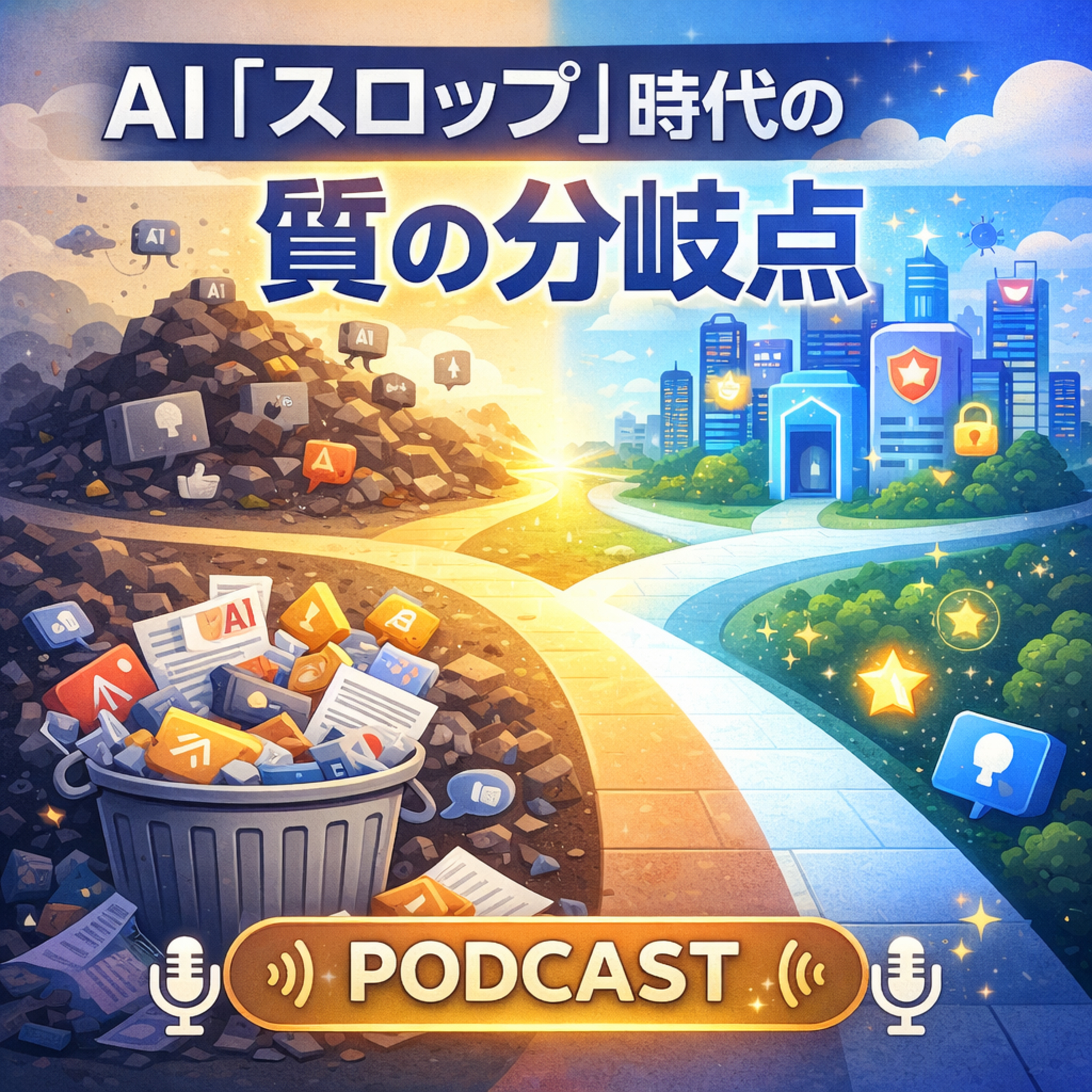 AI「スロップ（無価値なゴミ）」時代の到来：2026年、投資家が注目すべき「質の分岐点」