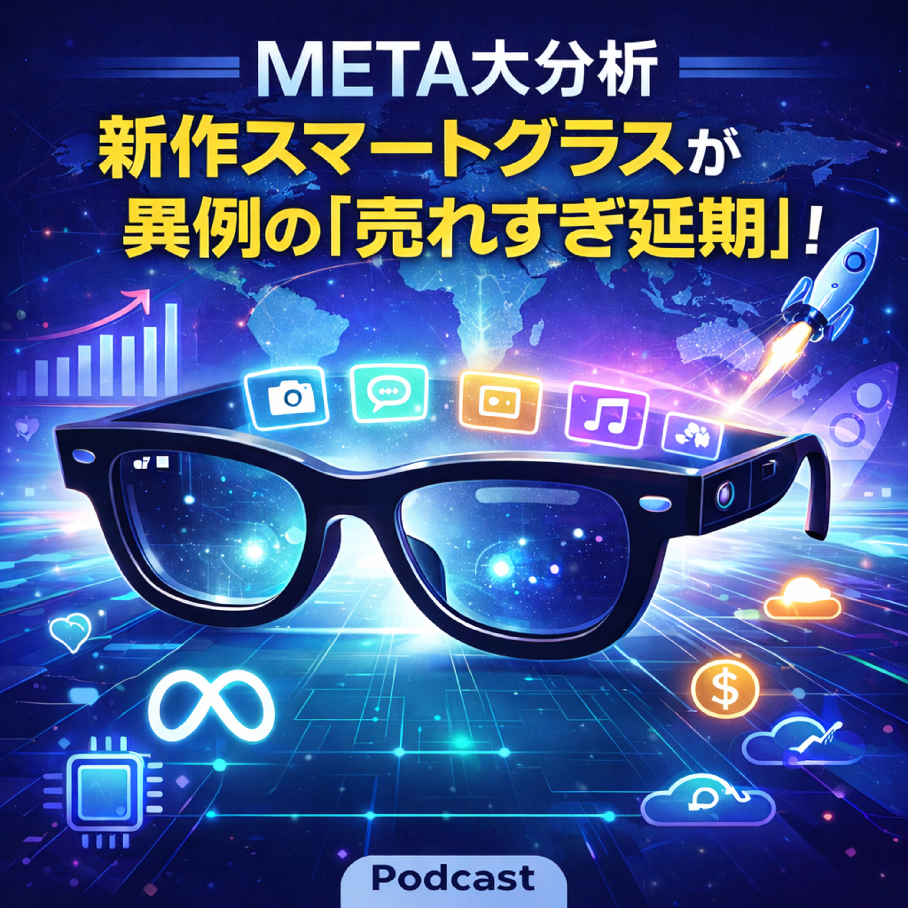 【META分析】新作スマートグラスが異例の「売れすぎ延期」！メタの次なる覇権へのカウントダウン