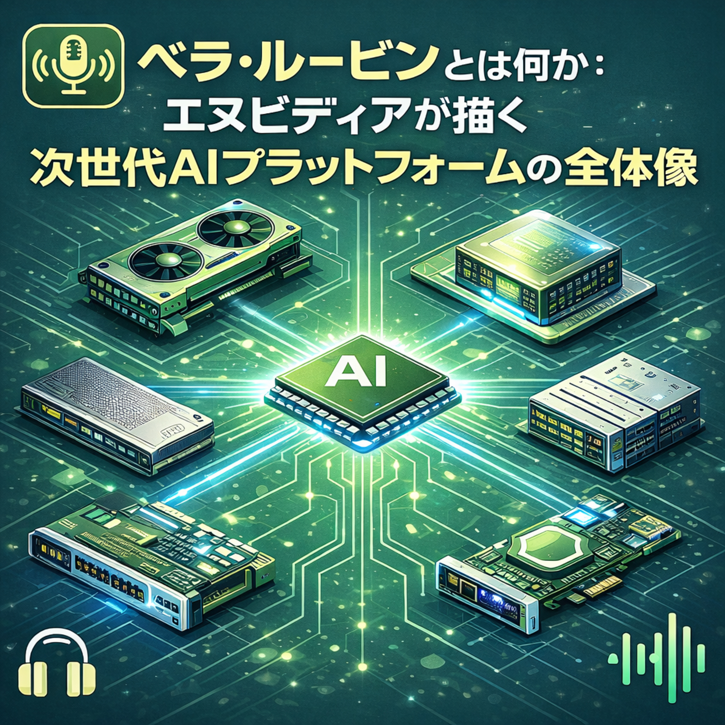 ベラ・ルービンとは何か：エヌビディアが描く次世代AIプラットフォームの全体像