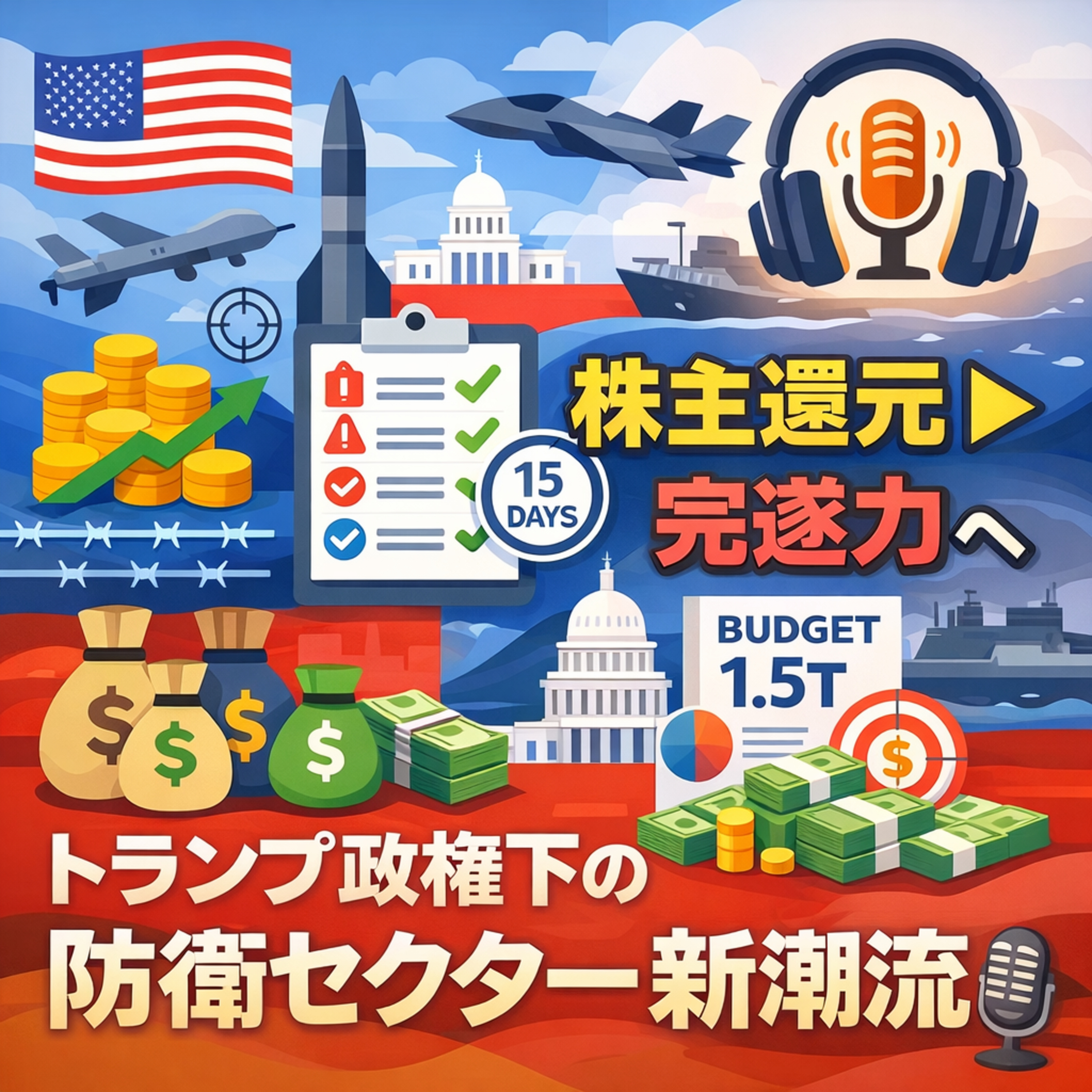 「株主還元」から「完遂力」へ：トランプ政権下の防衛セクター新潮流
