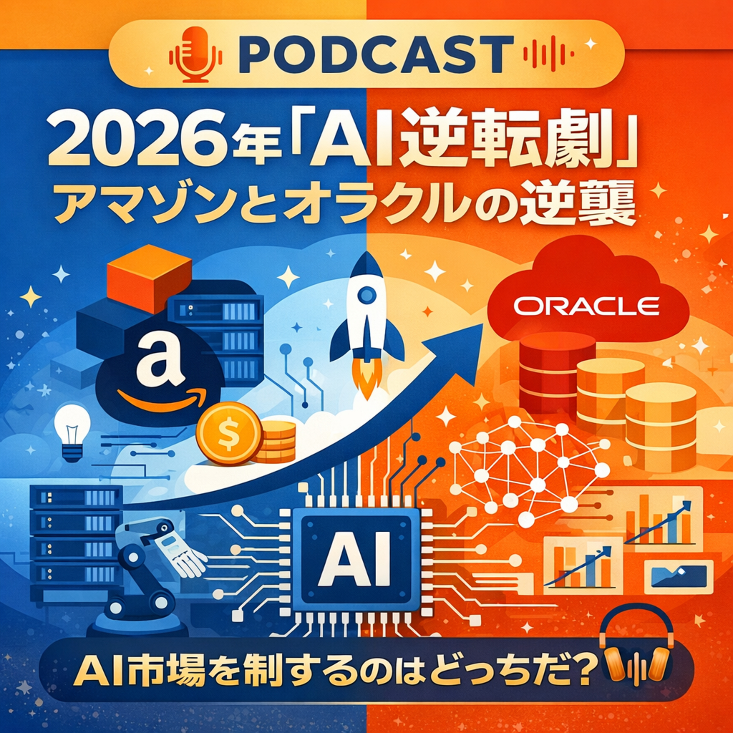 2026年の「AI逆転劇」：市場がアマゾンとオラクルの真価を見誤っている理由