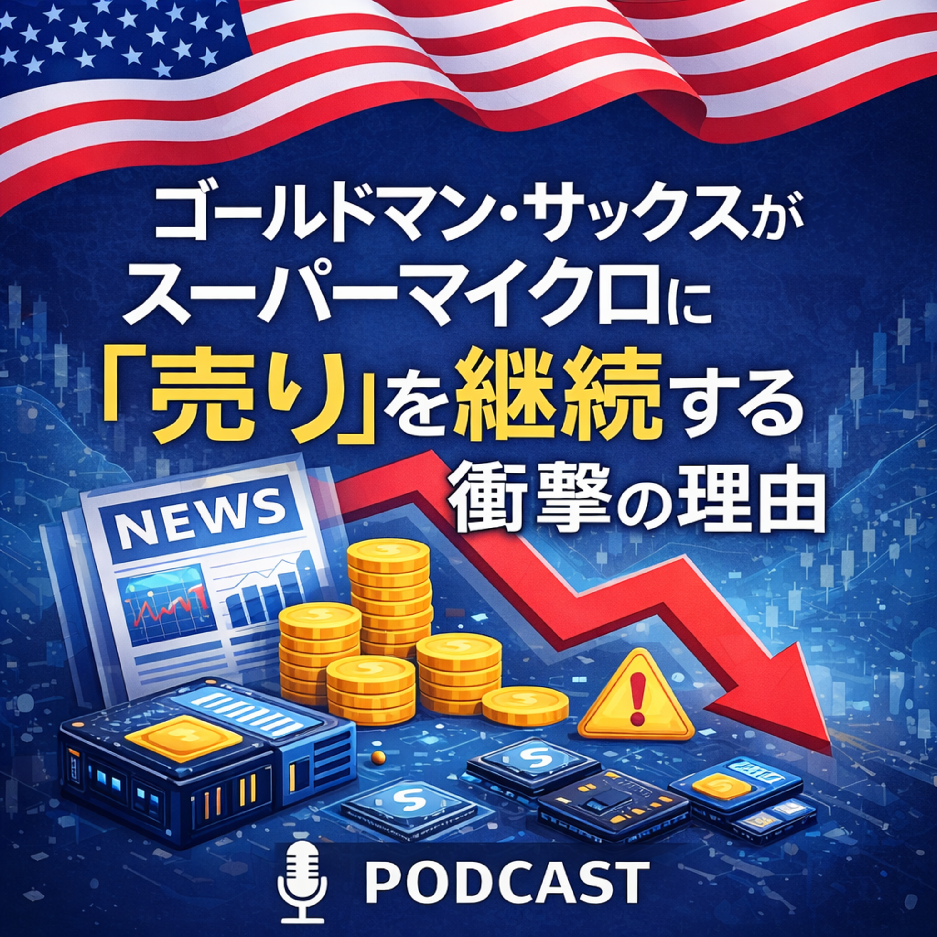 【SMCI】利益率が半減？ゴールドマン・サックスがスーパーマイクロに「売り」を継続する衝撃の理由