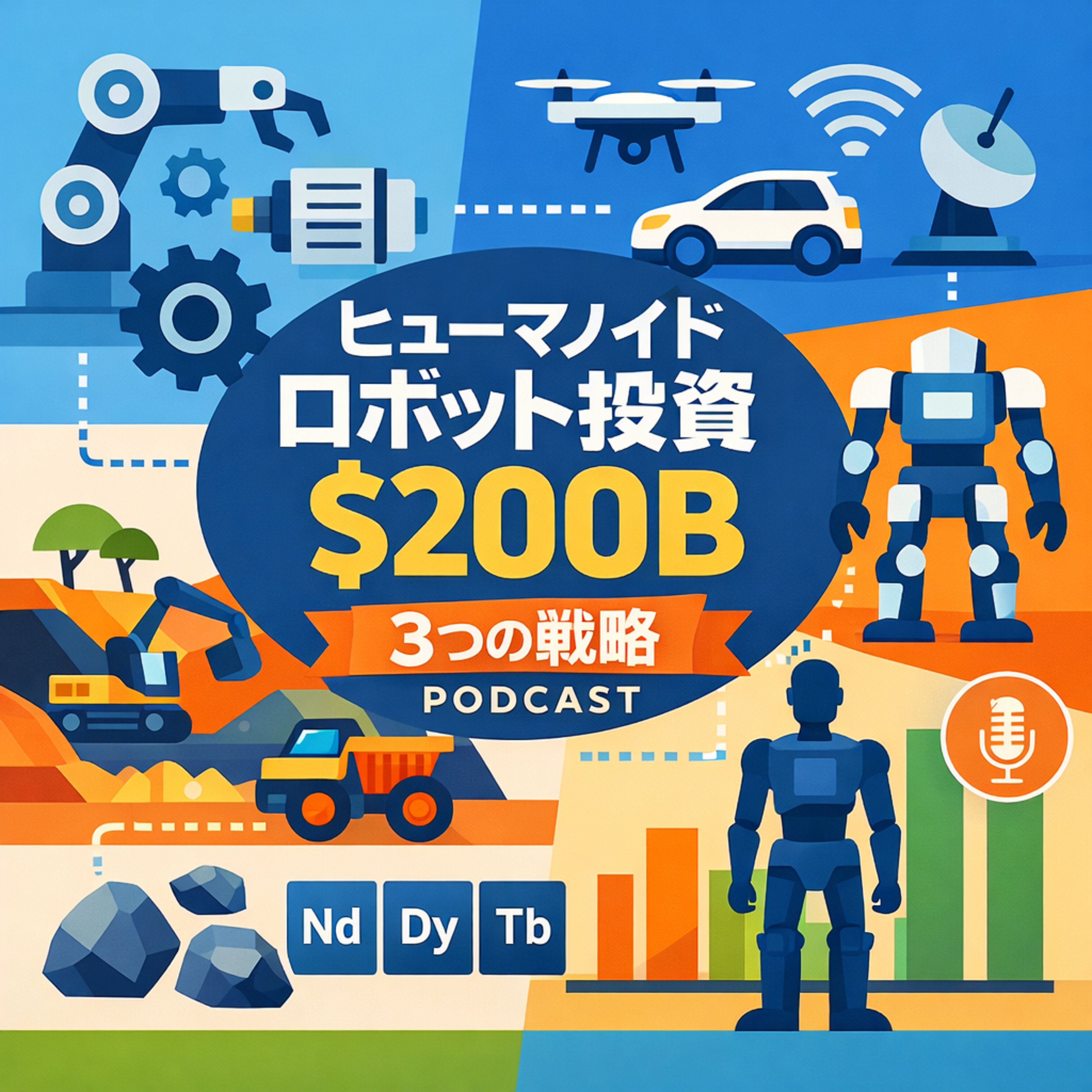 2000億ドルの巨大市場！ヒューマノイドロボット投資の「3つの戦略」