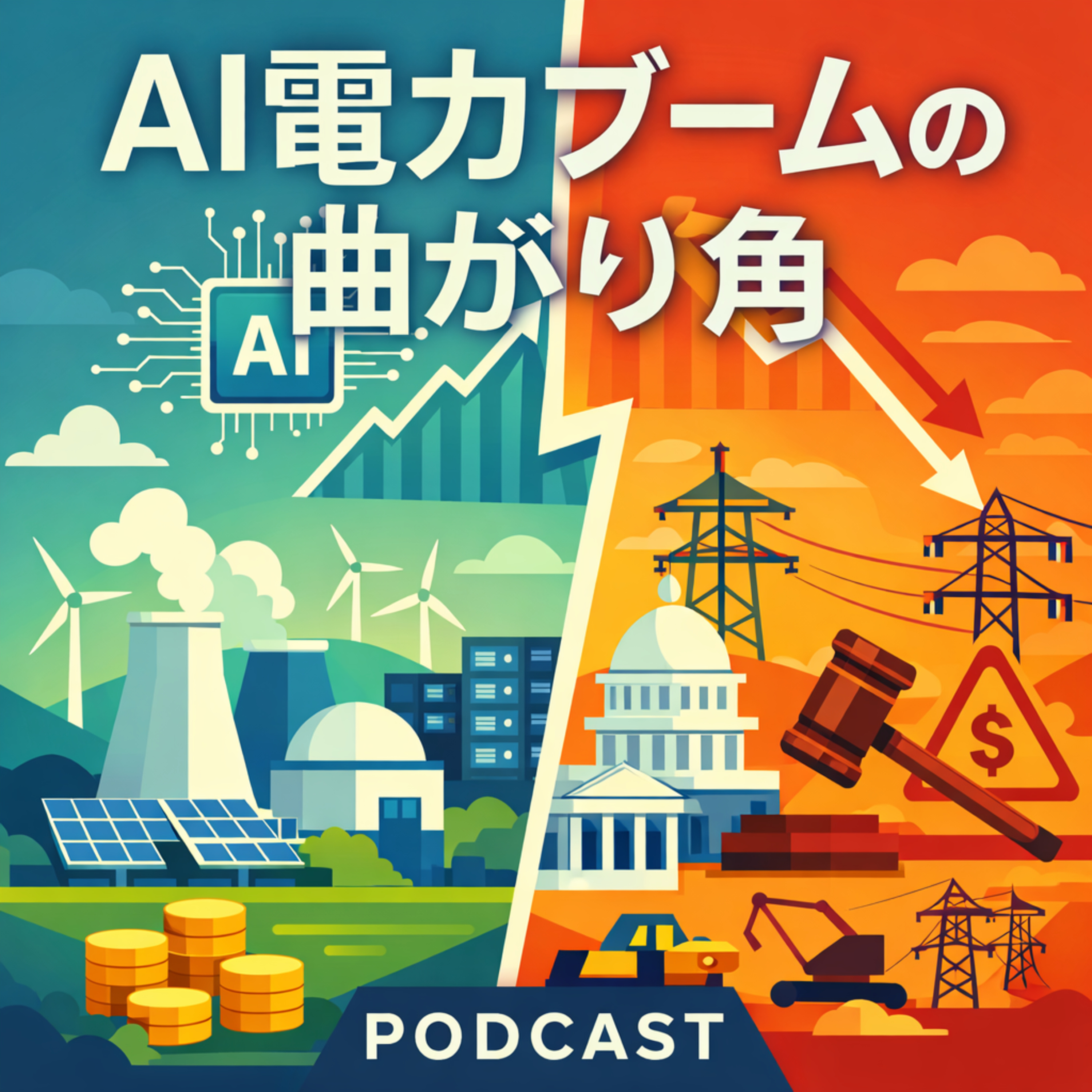 AI電力ブームの曲がり角：政策介入が変える「エネルギー株」の選別基準