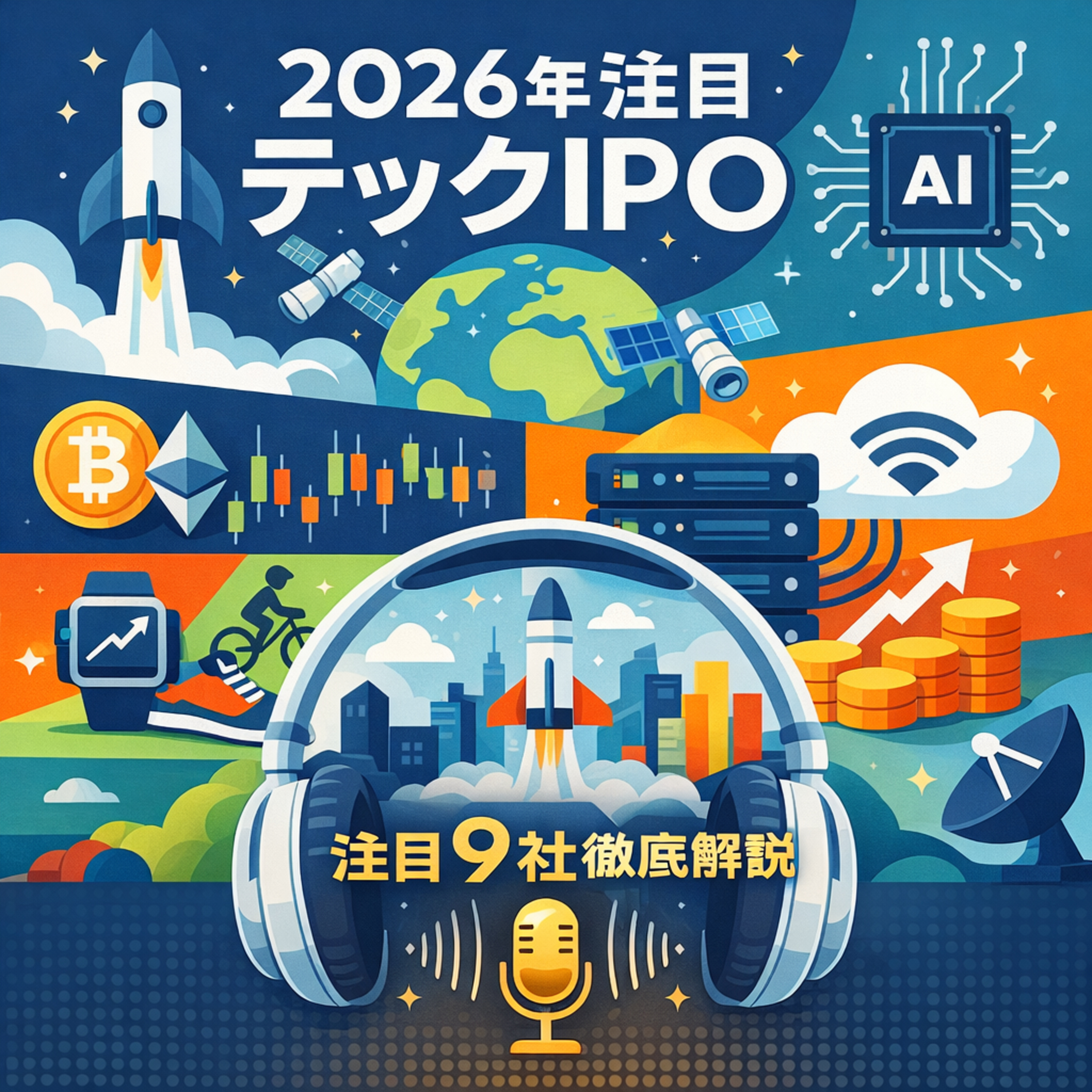 【2026年IPO】スペースXがついに上場？投資家が注視すべきテック企業9選