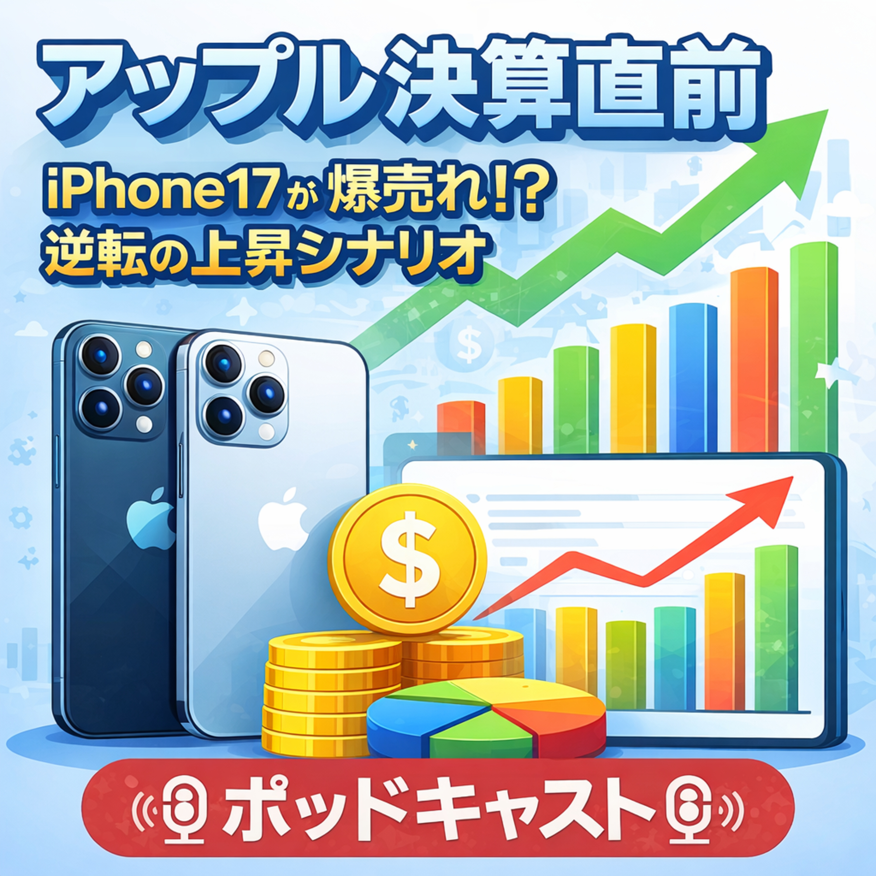 アップル決算前夜：iPhone 17の爆売れが示唆する「逆転の上昇シナリオ」