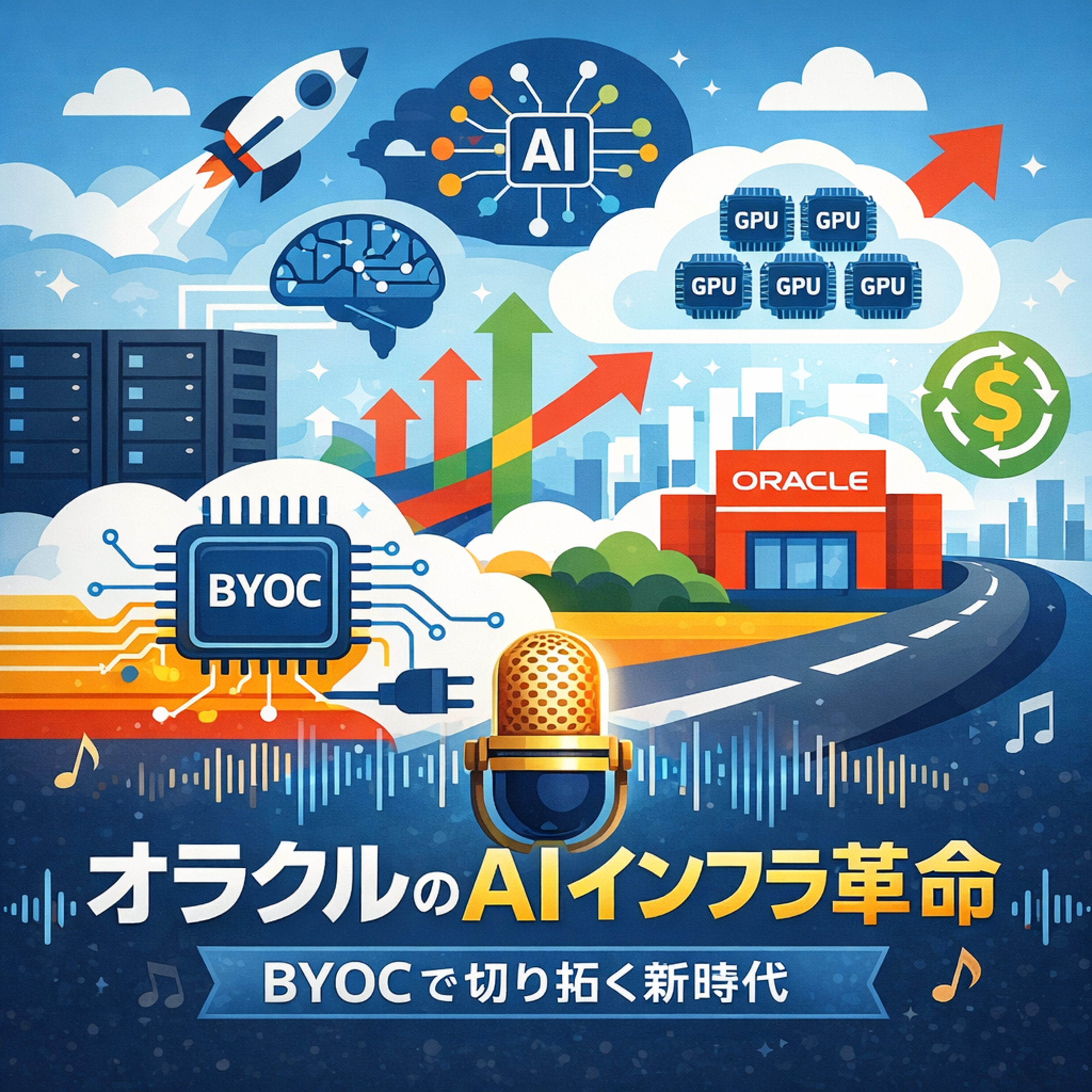 オラクル（ORCL）はBYOCモデルでAI時代の公益インフラへ進化できるのか。グッゲンハイム証券の分析を基に、収益構造と成長シナリオを読み解きます。