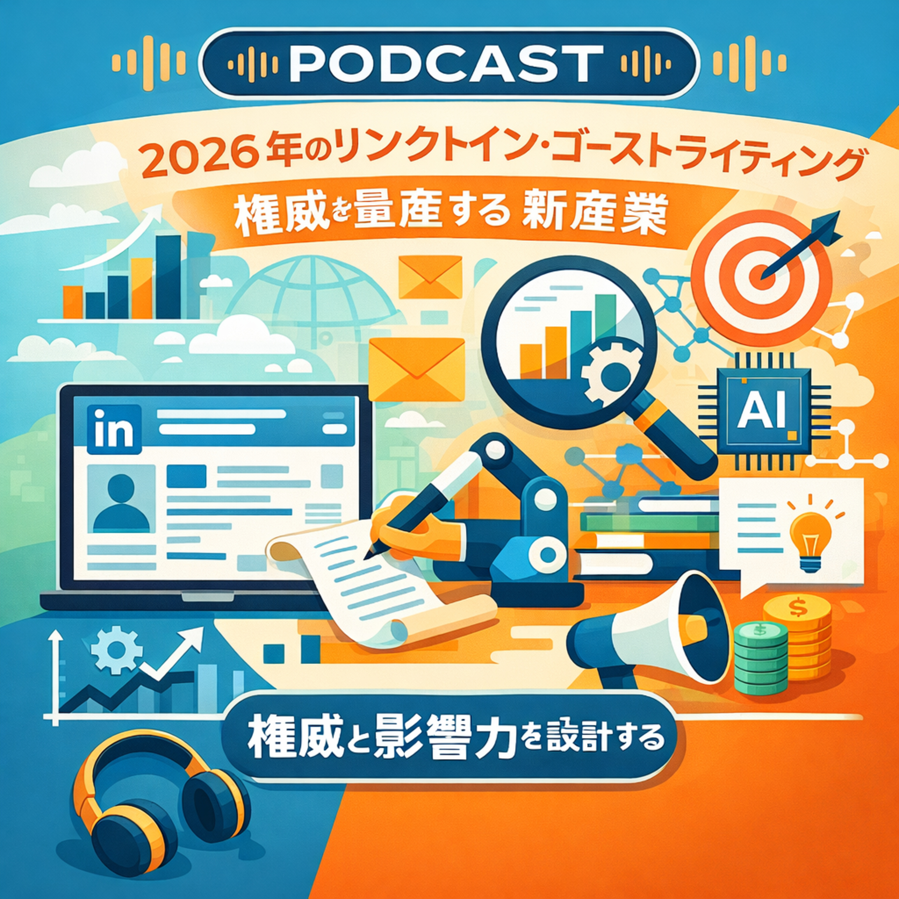 ゴーストライターがエグゼクティブのSNSを書く時代：リンクトイン・ゴーストライティングの戦略的価値