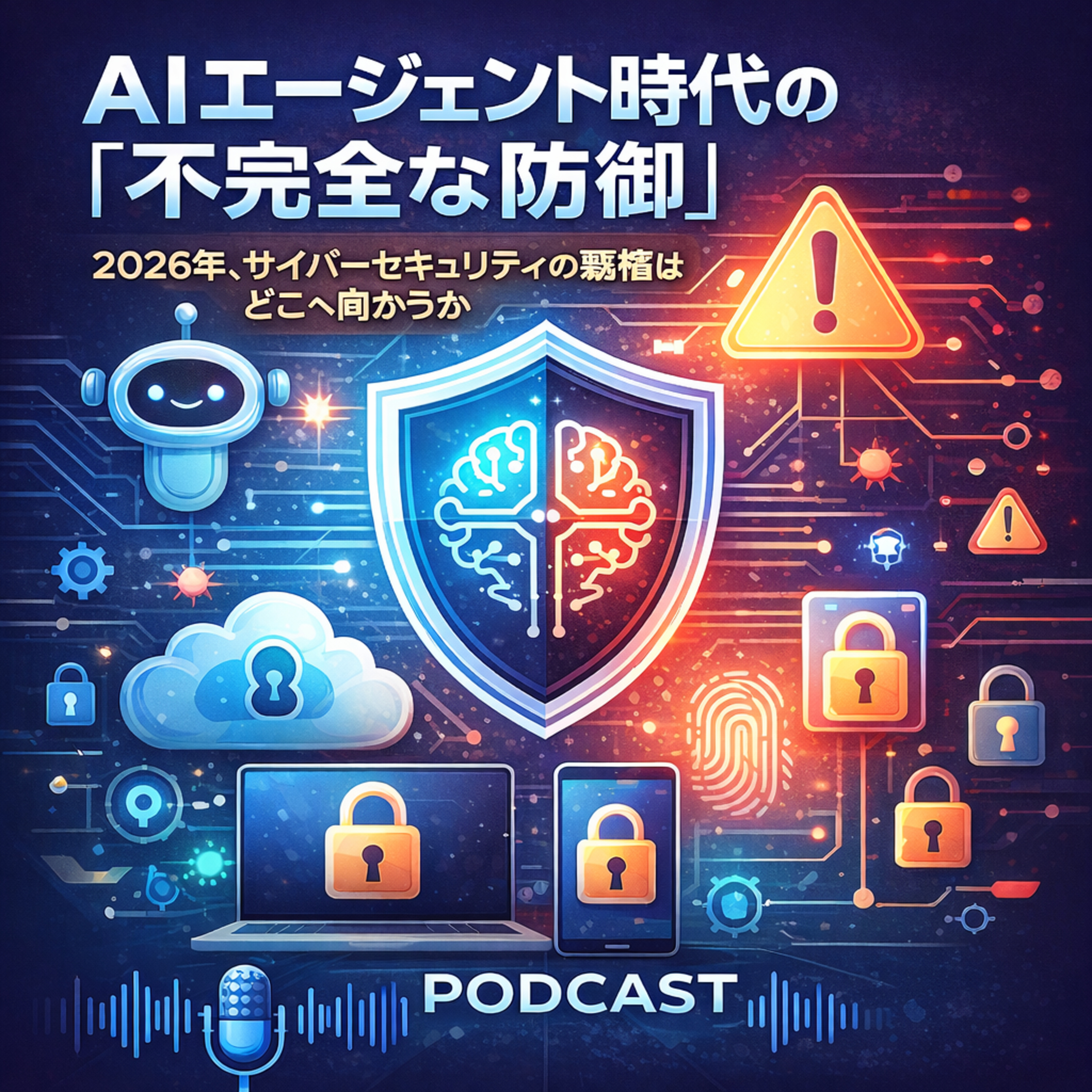 AIエージェント時代の「不完全な防御」：2026年、サイバーセキュリティの覇権はどこへ向かうか