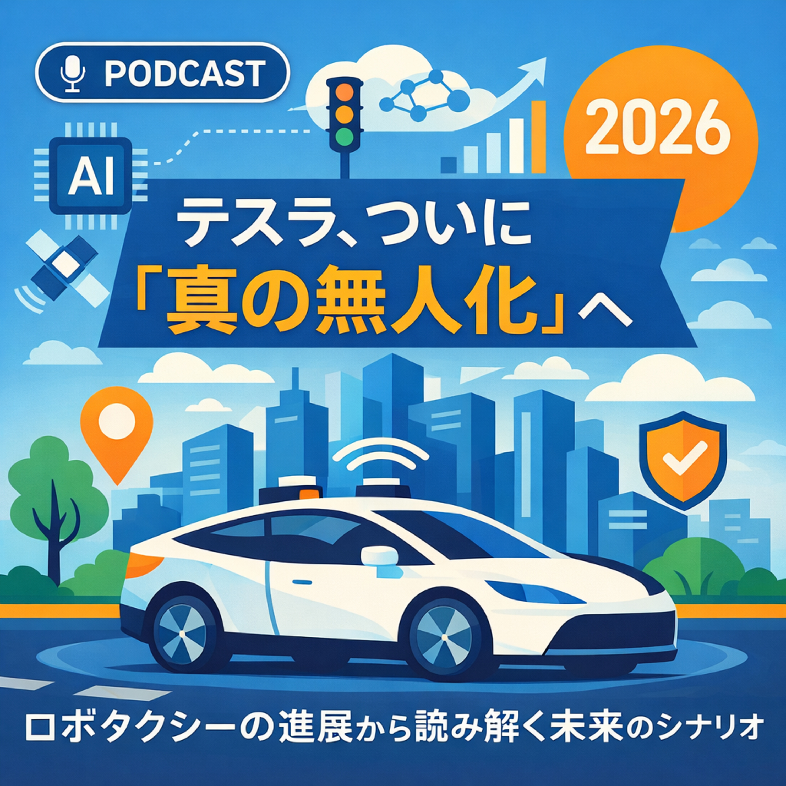テスラ、ついに「真の無人化」へ：ロボタクシーの進展から読み解く未来のシナリオ