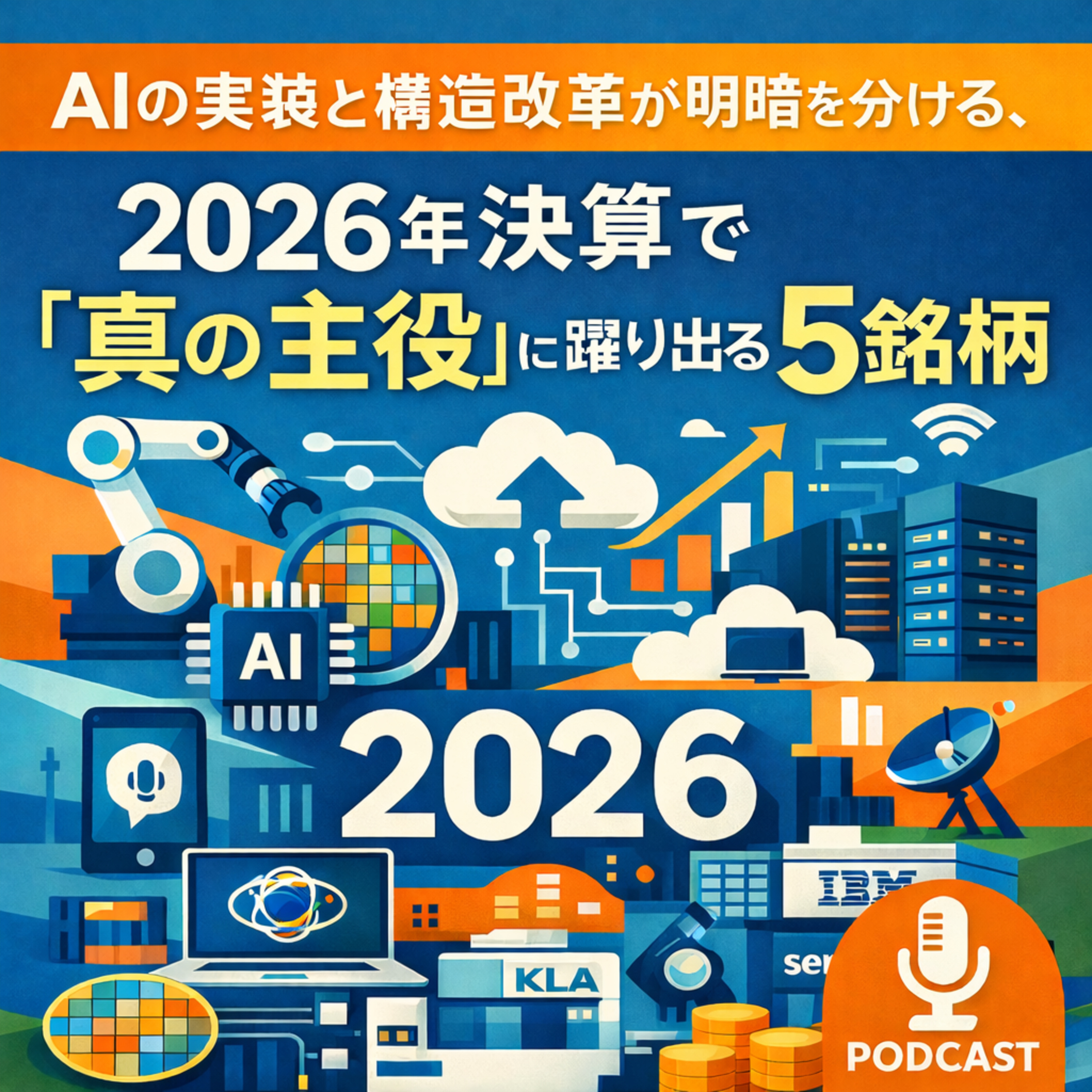 AIの実装と構造改革が明暗を分ける、2026年決算で「真の主役」に躍り出る5銘柄