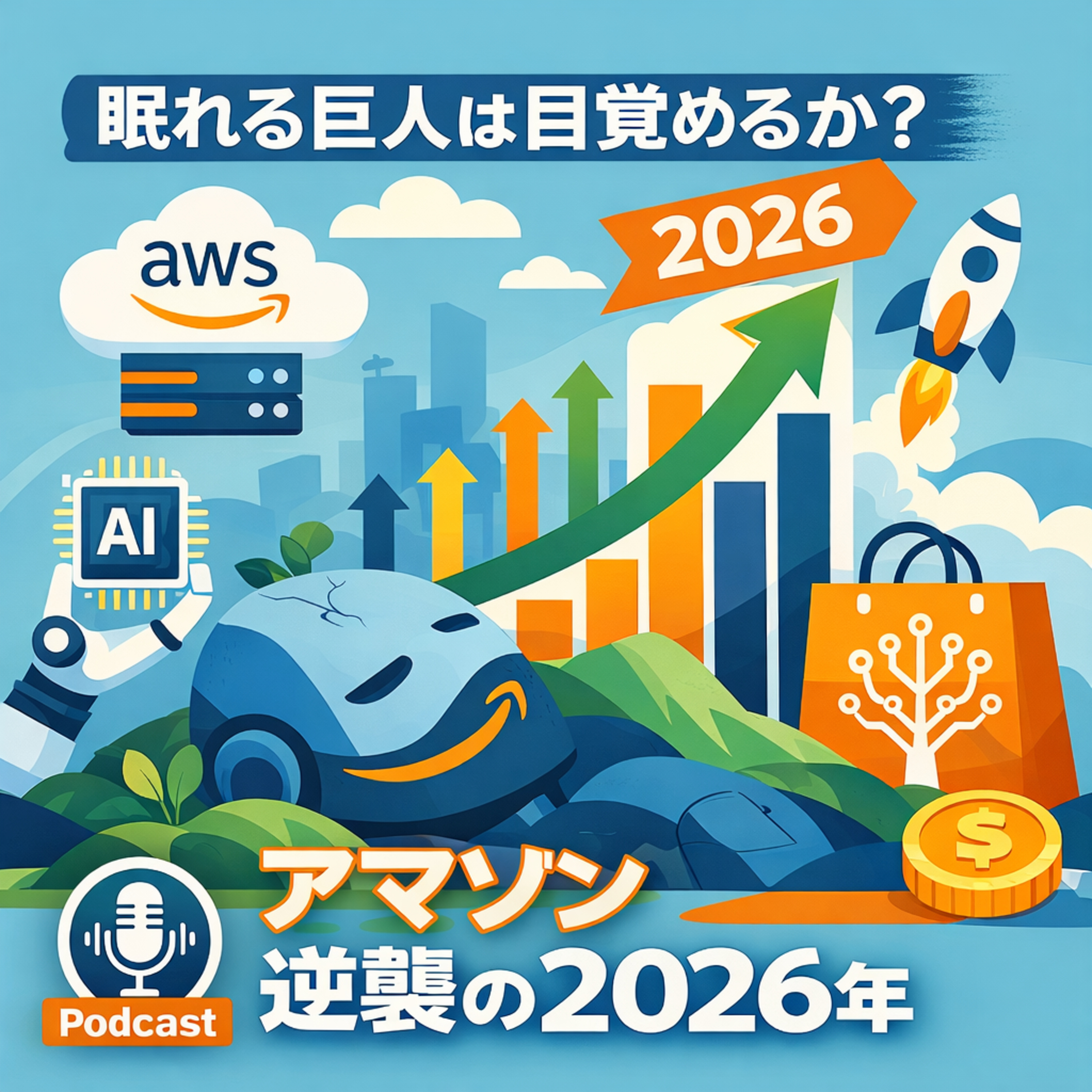 眠れる巨人は目覚めるか？数字から読み解くアマゾン「逆襲の2026年」