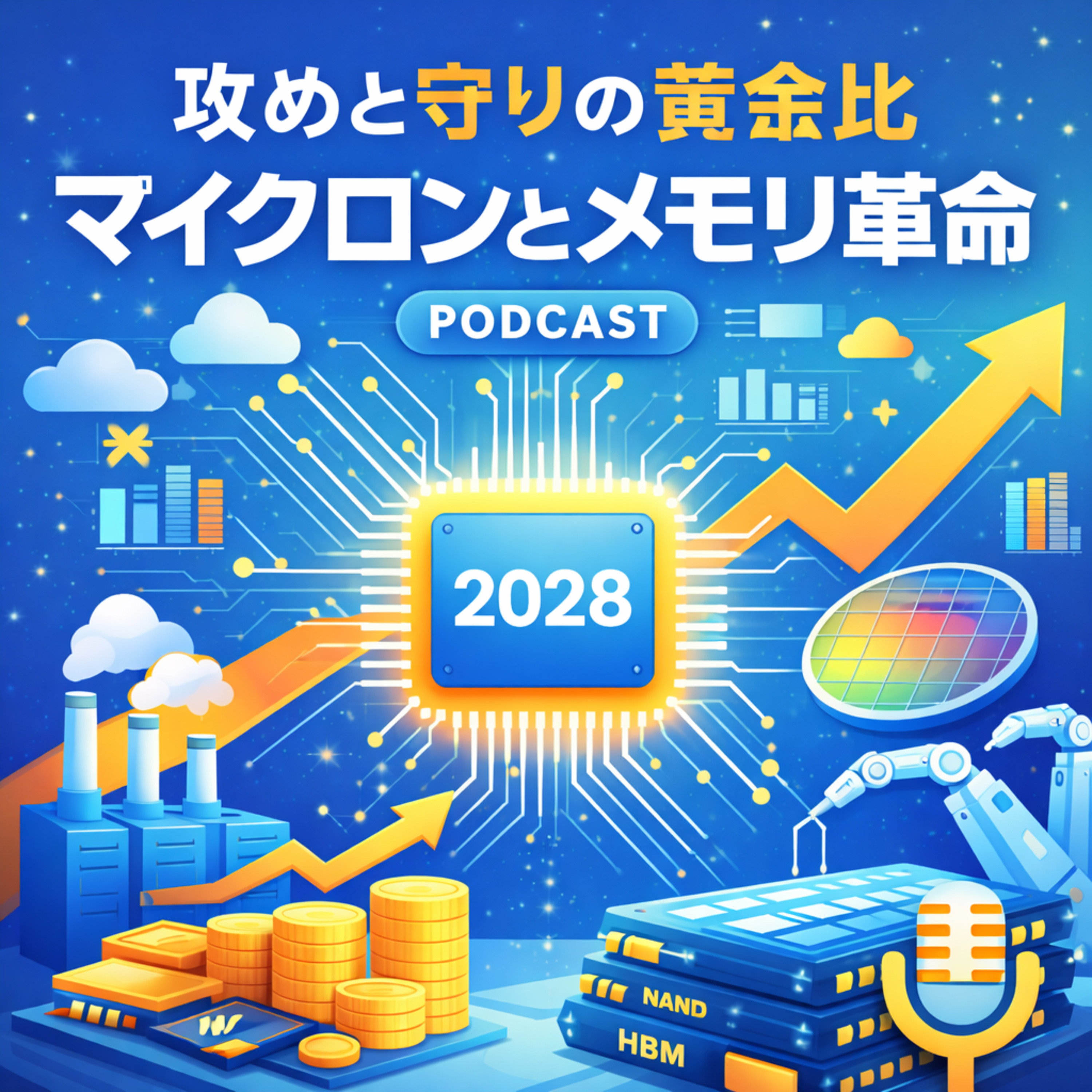 メモリ・サイクルの支配者へ。マイクロンが描く「攻め」と「守り」の黄金比