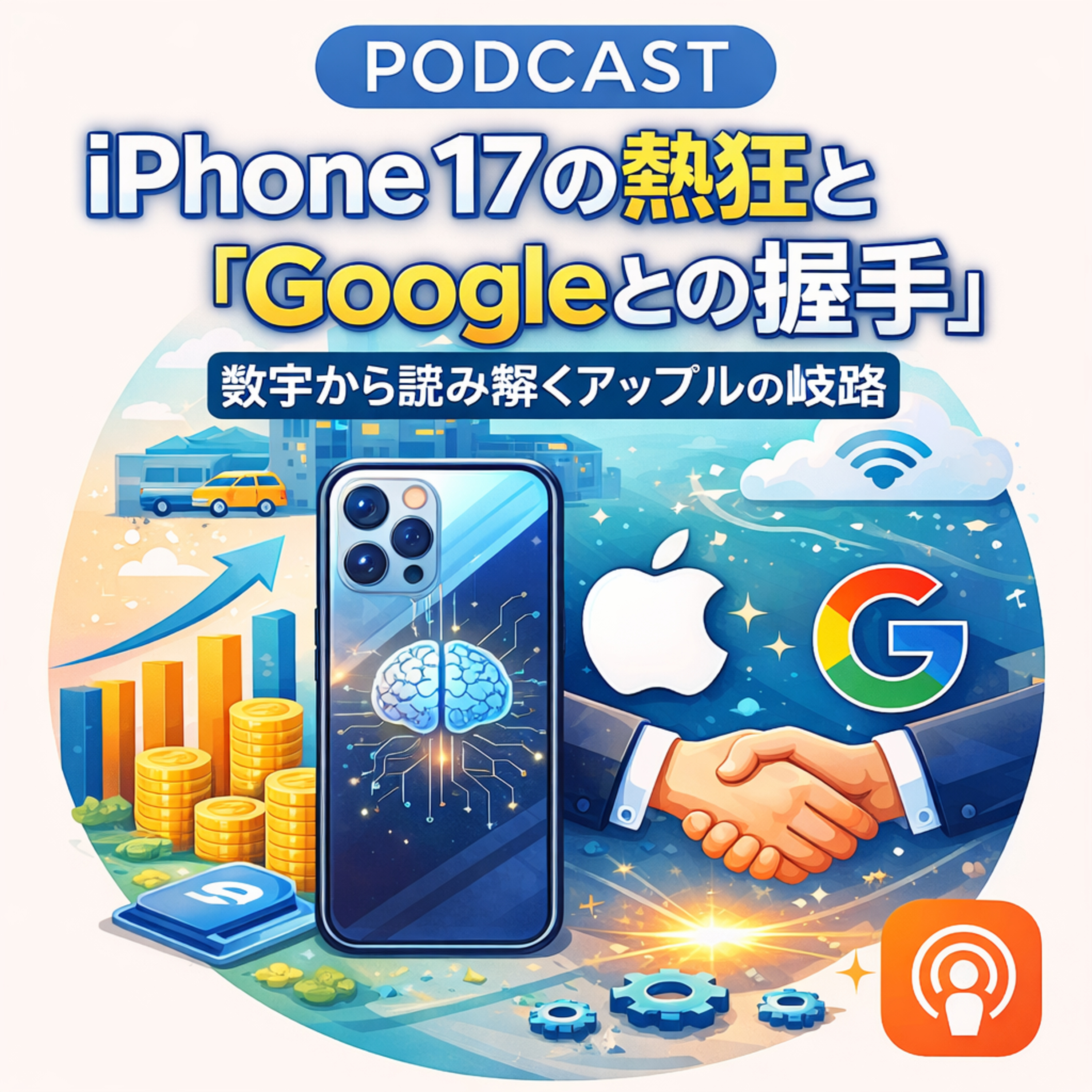 iPhone 17の熱狂と「Googleとの握手」：数字から読み解くアップルの岐路