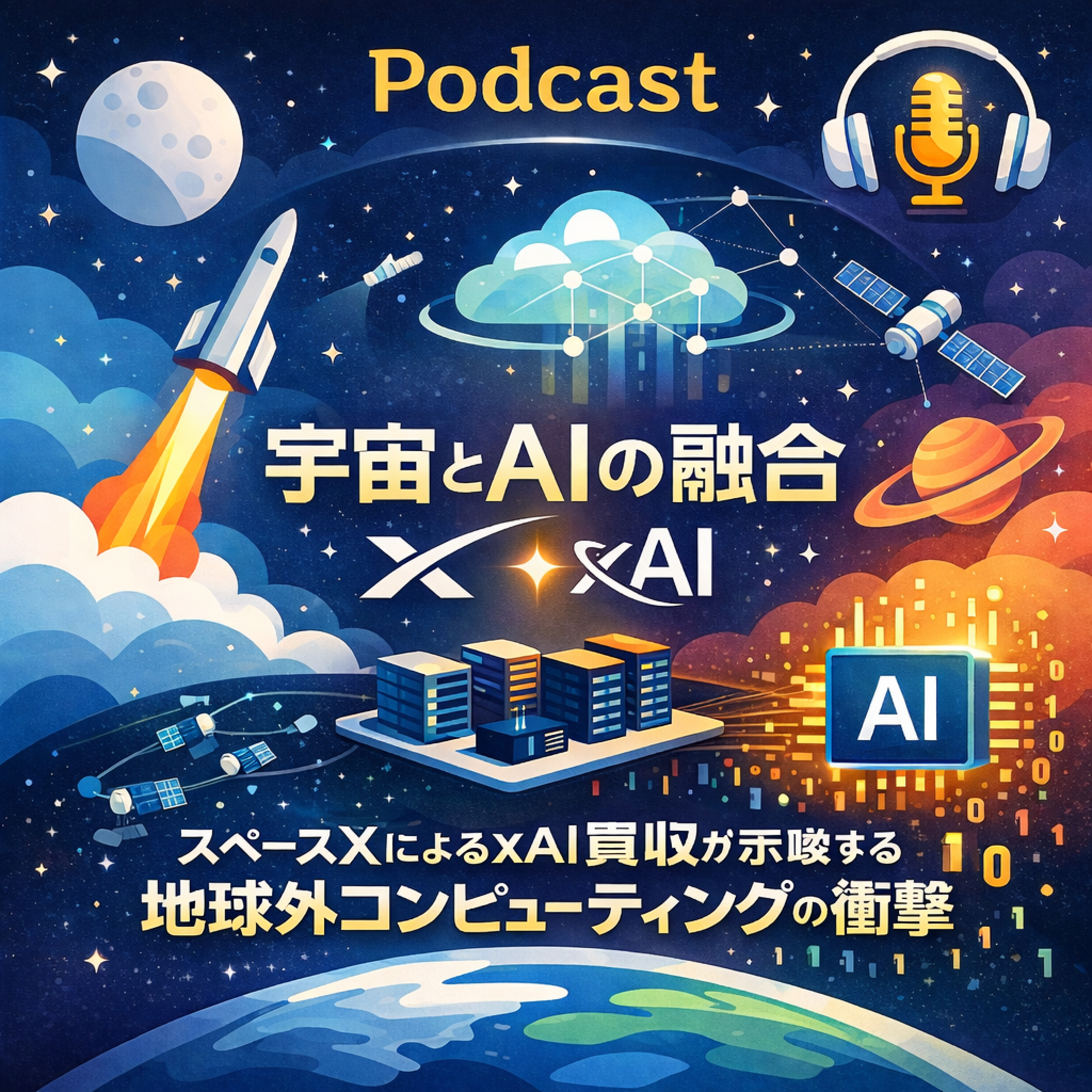 宇宙とAIの融合：スペースXによるxAI買収が示唆する地球外コンピューティングの衝撃