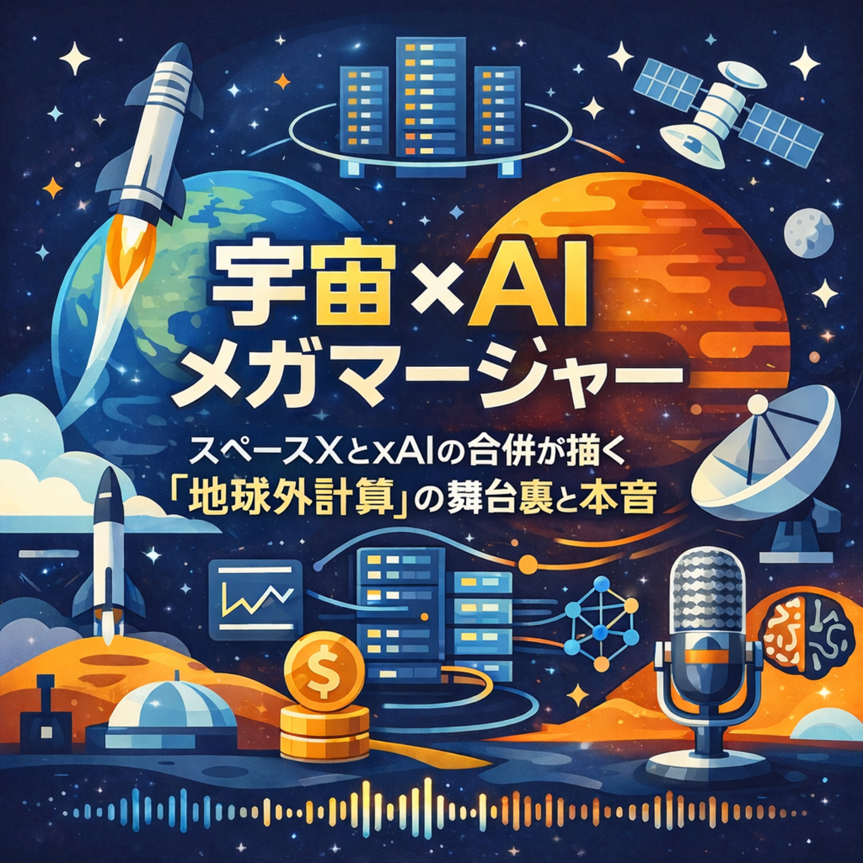 【続報】スペースXとxAIの合併が描く「地球外計算」の舞台裏と投資家の本音