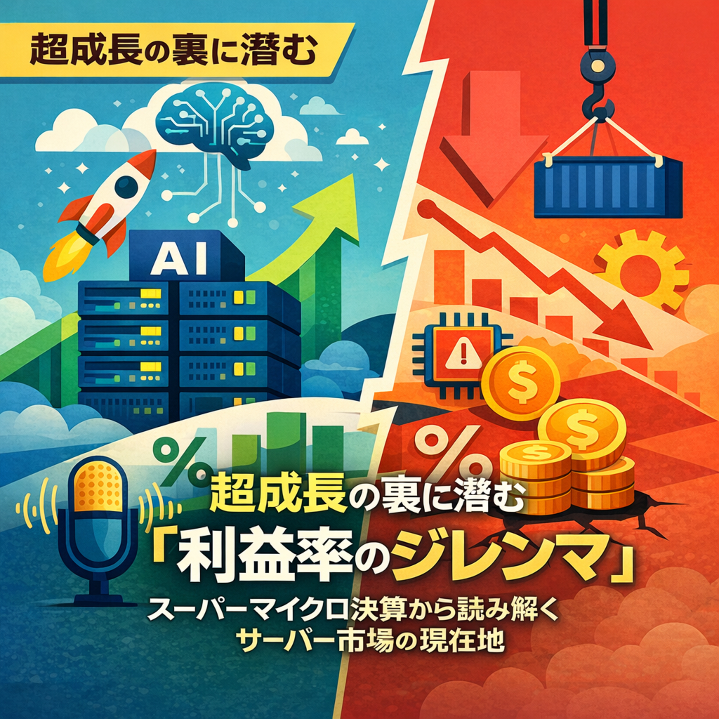 超成長の裏に潜む「利益率のジレンマ」：スーパーマイクロ決算から読み解くサーバー市場の現在地