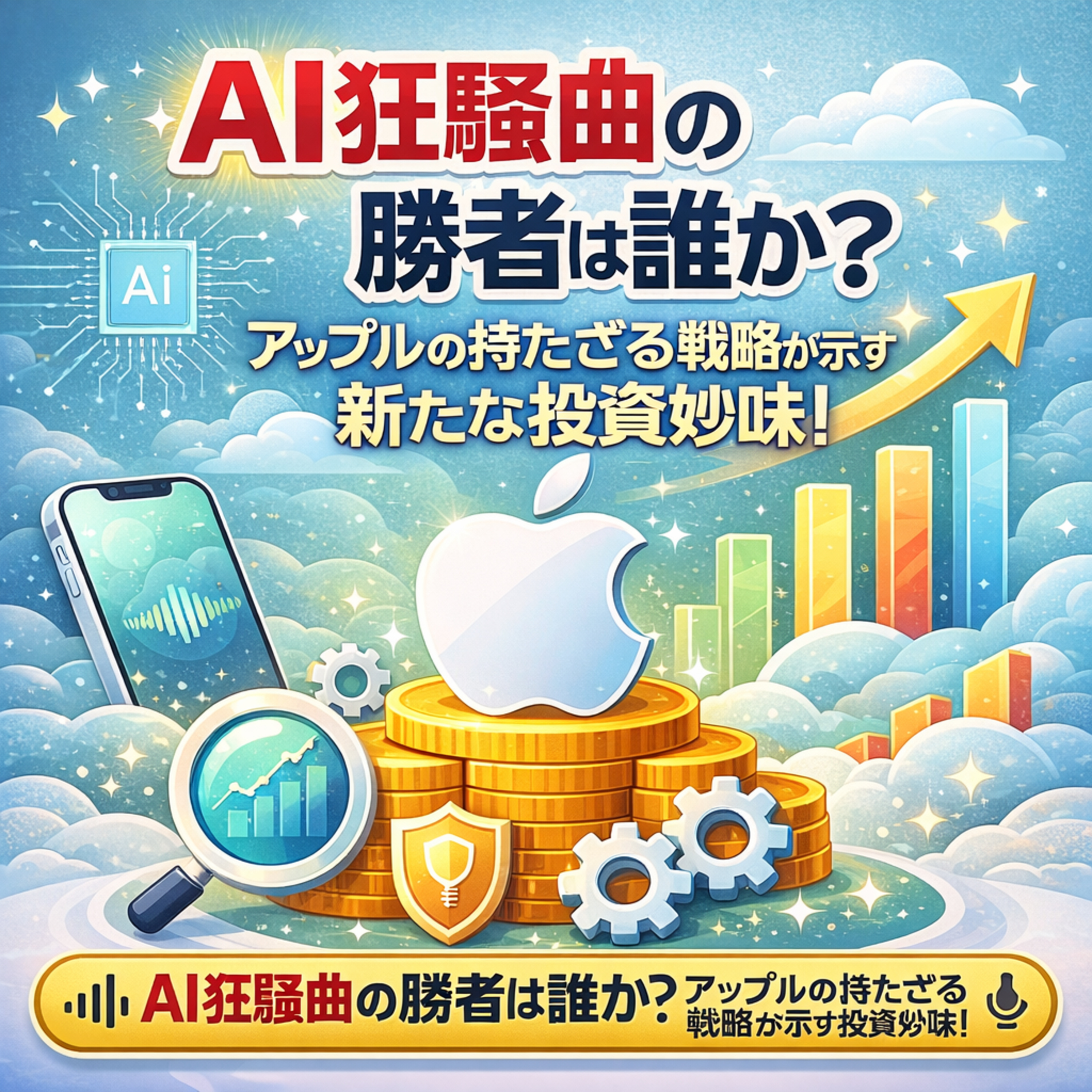 AI狂騒曲の勝者は誰か？アップルの持たざる戦略が示す新たな投資妙味