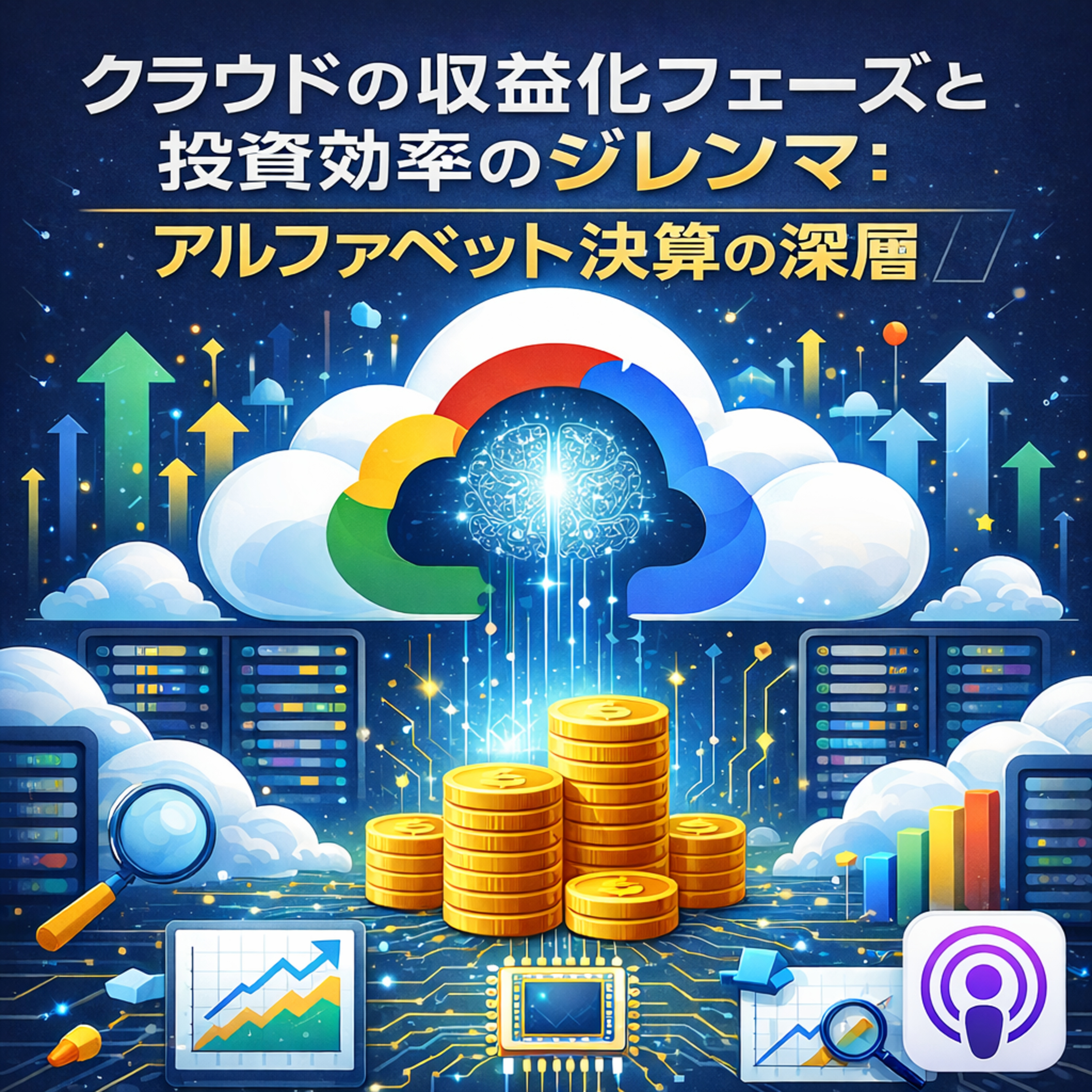 クラウドの収益化フェーズと投資効率のジレンマ：アルファベット決算の深層
