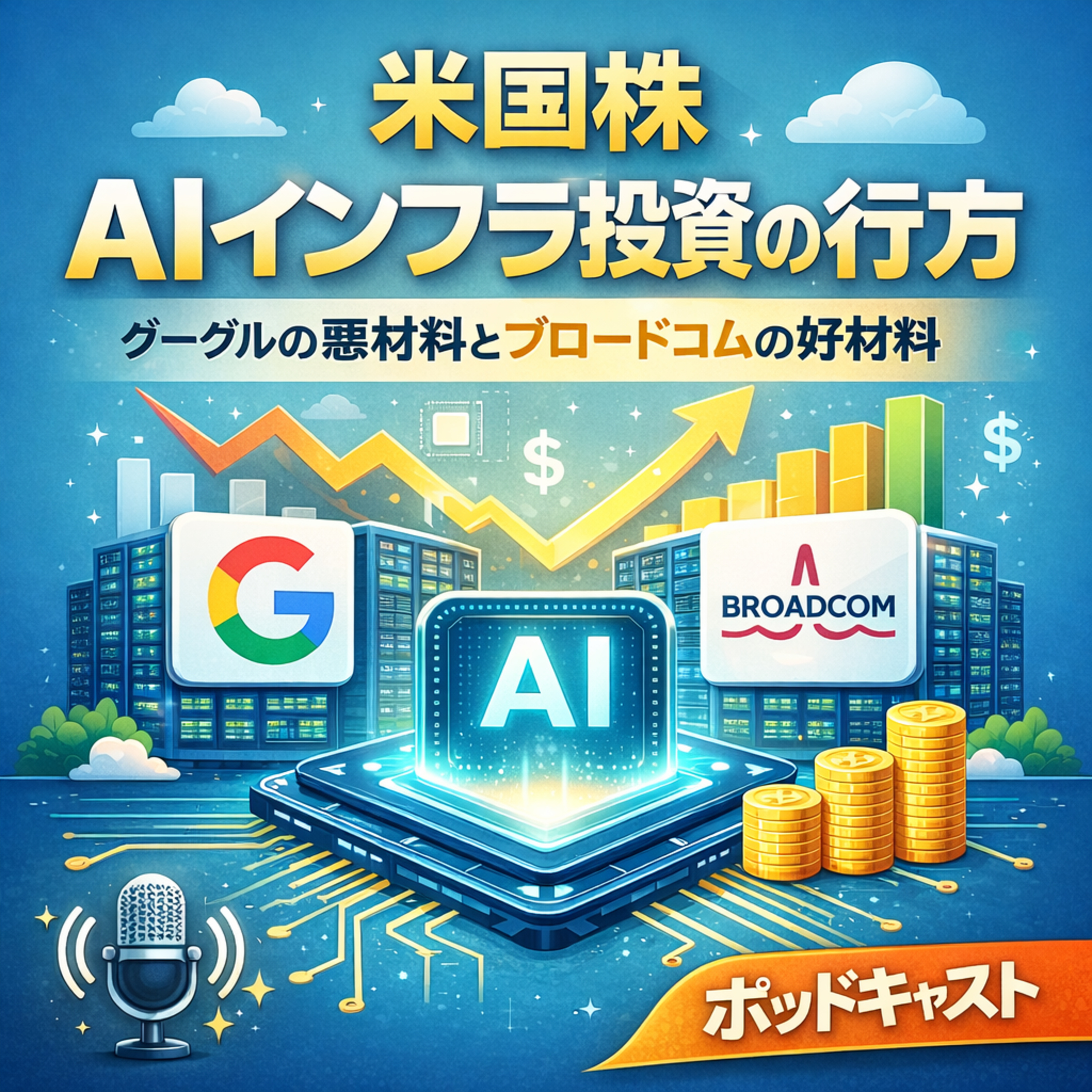 グーグルの「悪いニュース」が、なぜブロードコムには「絶好の買い場」なのか